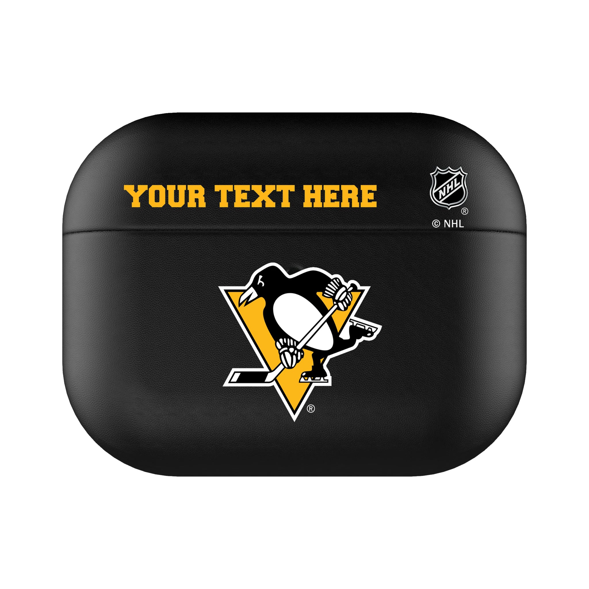 Pittsburgh Penguins Personalized Insignia AirPods AirPod Case Cover#Device_AirPods Pro 3