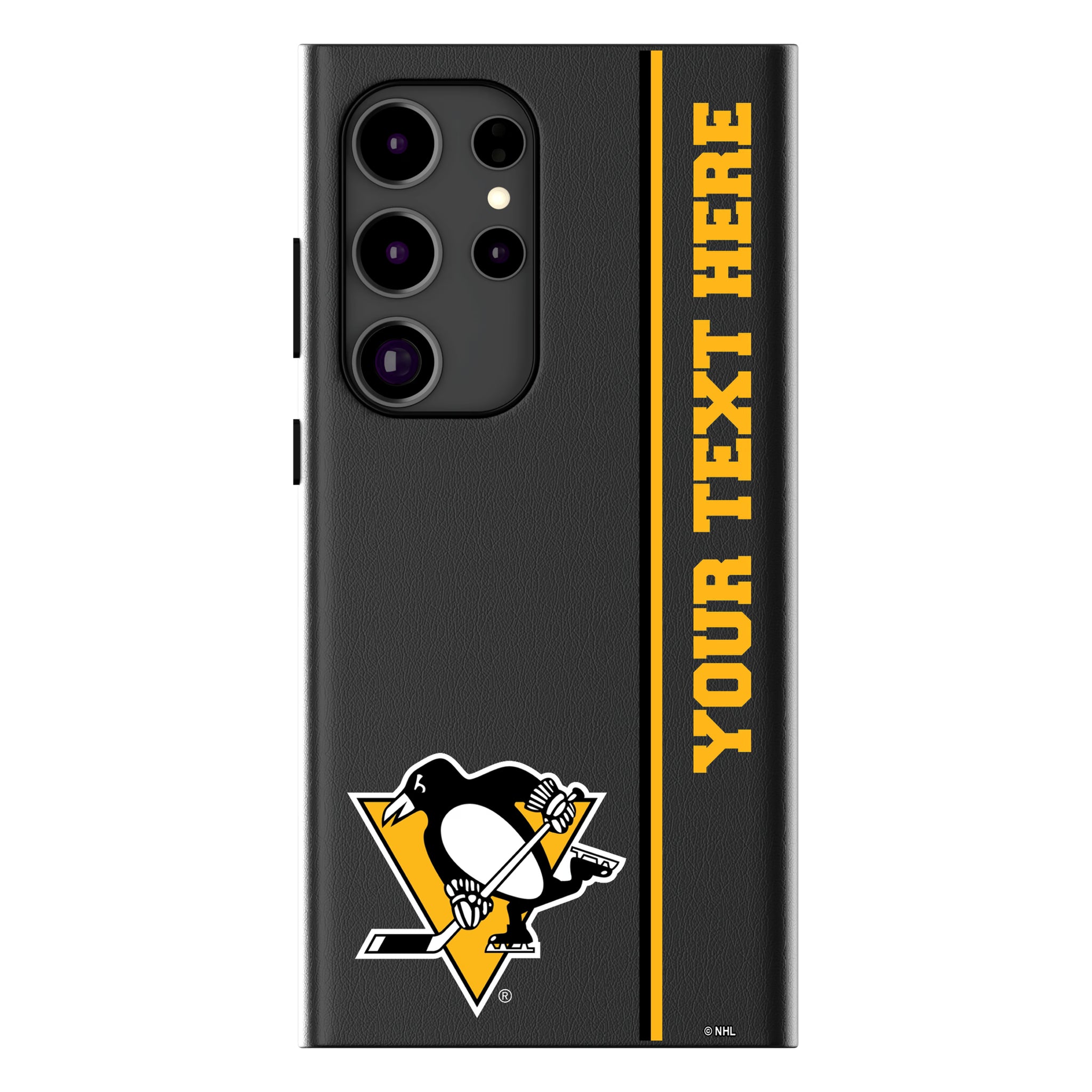 Pittsburgh Penguins Personalized Sidebard Galaxy MagSafe Compatible Phone Case for Samsung Galaxy