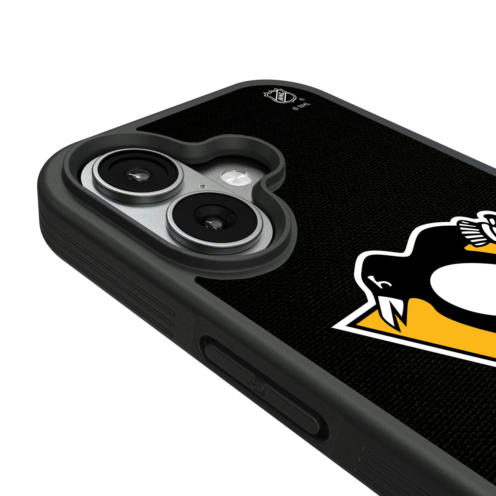 Pittsburgh Penguins Personalized Stripe iPhone Bump Phone Case for Apple iPhone - Detail#Device_iPhone 17