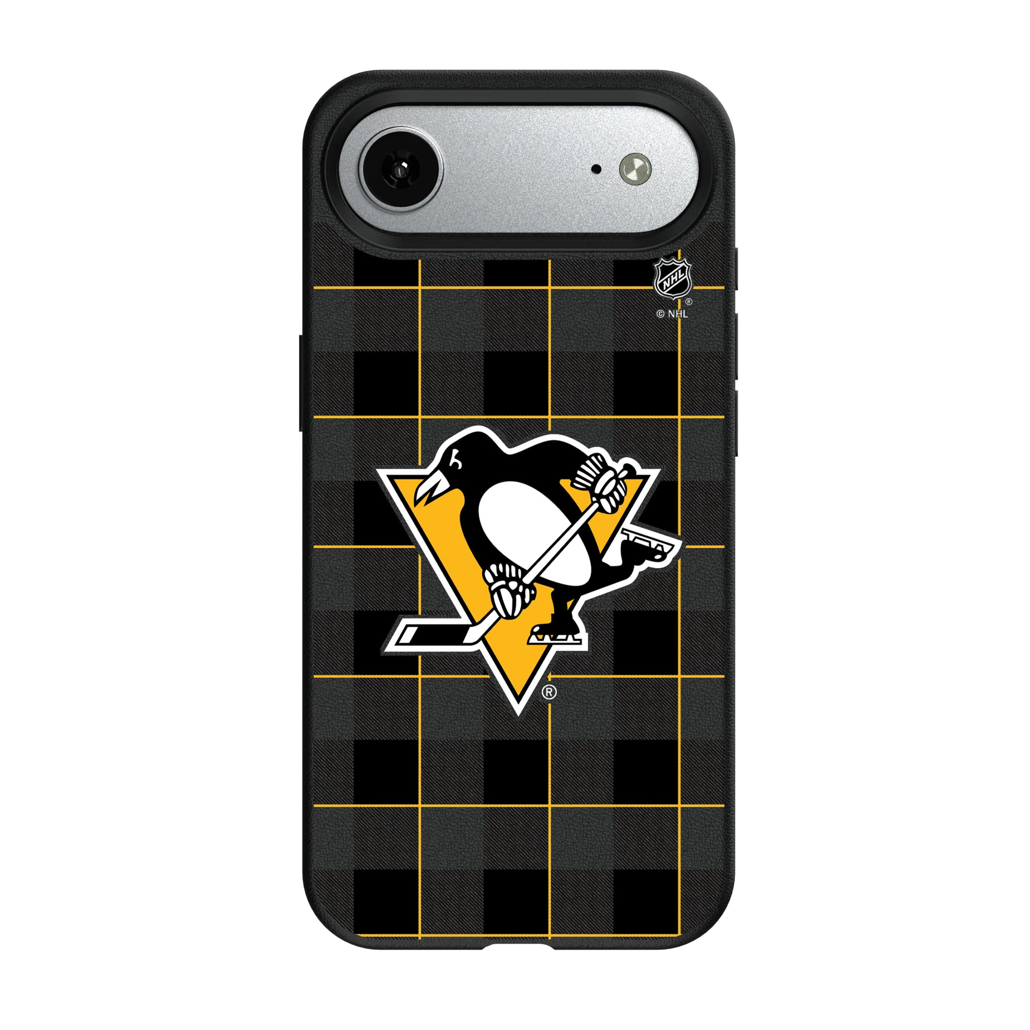 Pittsburgh Penguins Plaid iPhone MagSafe Compatible Phone Case for Apple iPhone#Device_iPhone Air