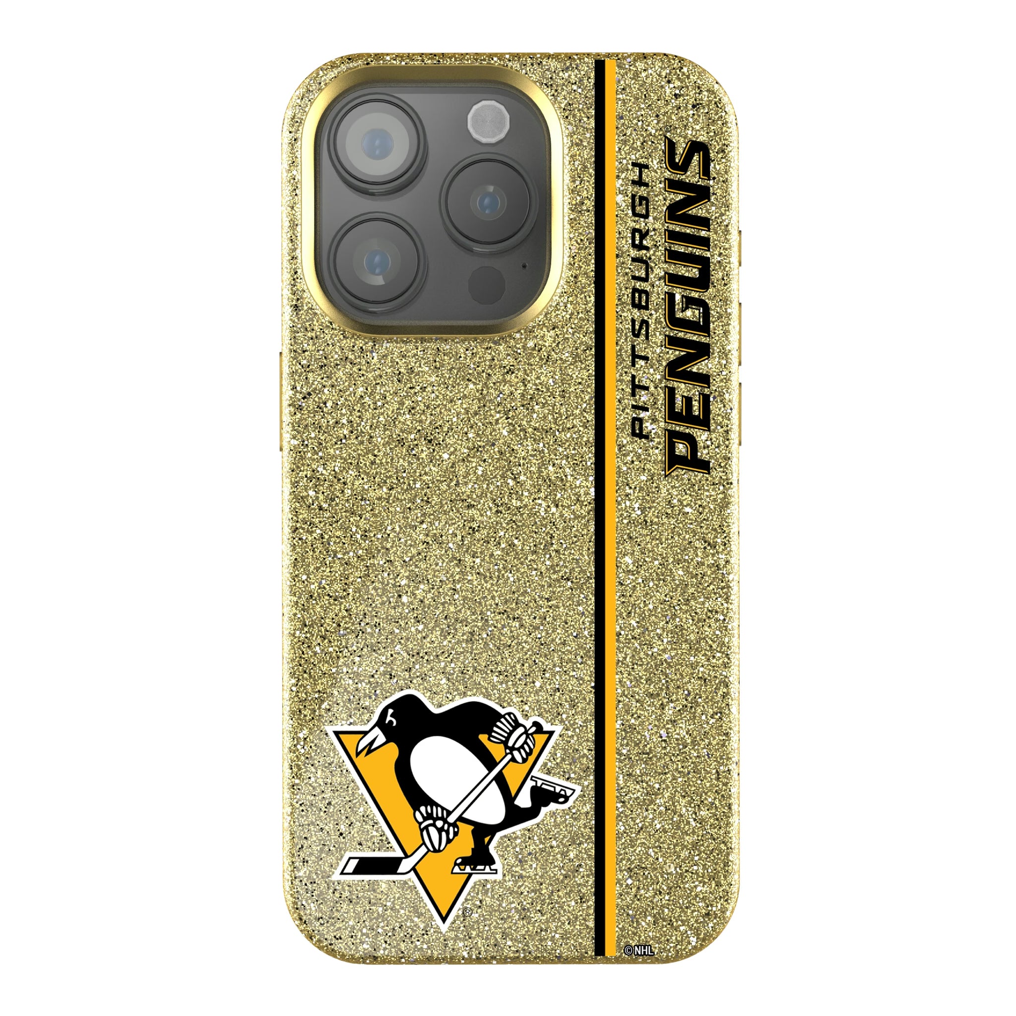 Pittsburgh Penguins Sidebar iPhone Bling Phone Case for Apple iPhone