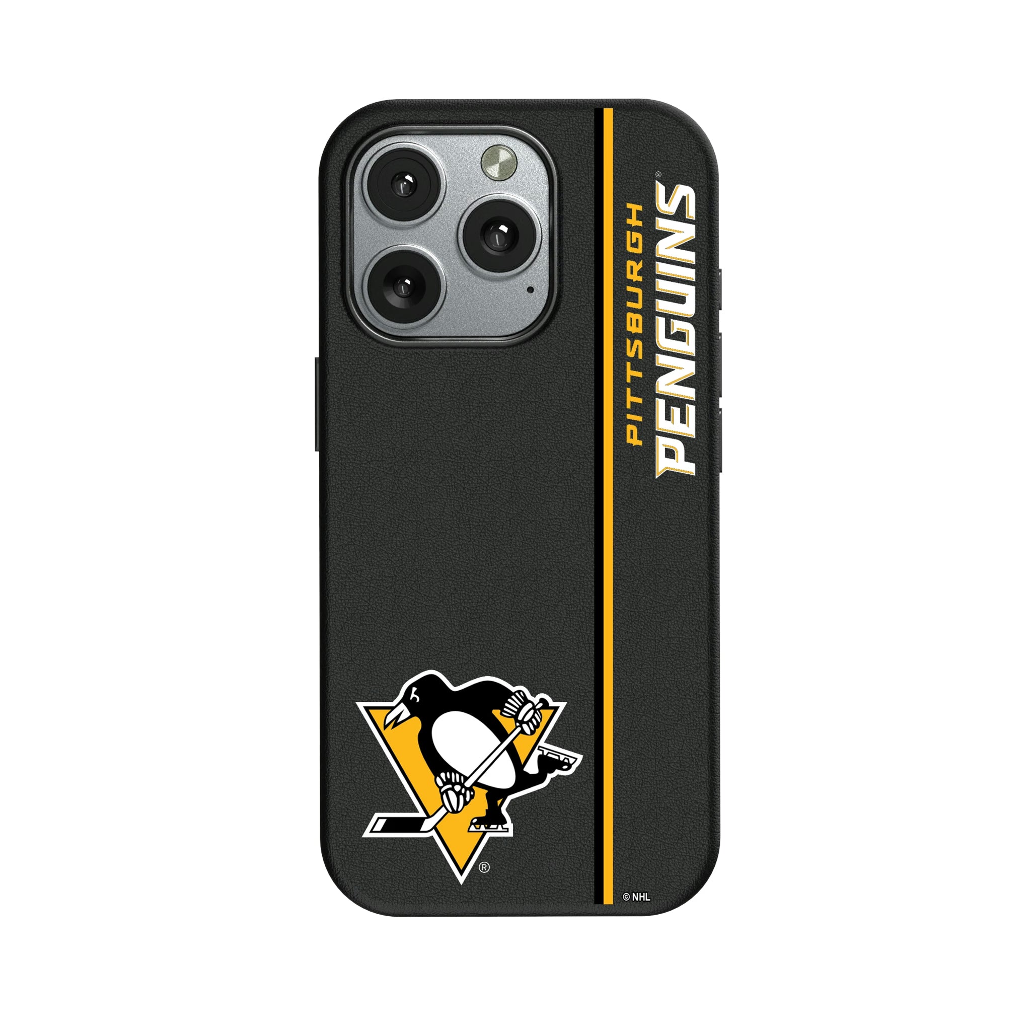 Pittsburgh Penguins Sidebar iPhone MagSafe Compatible Phone Case for Apple iPhone