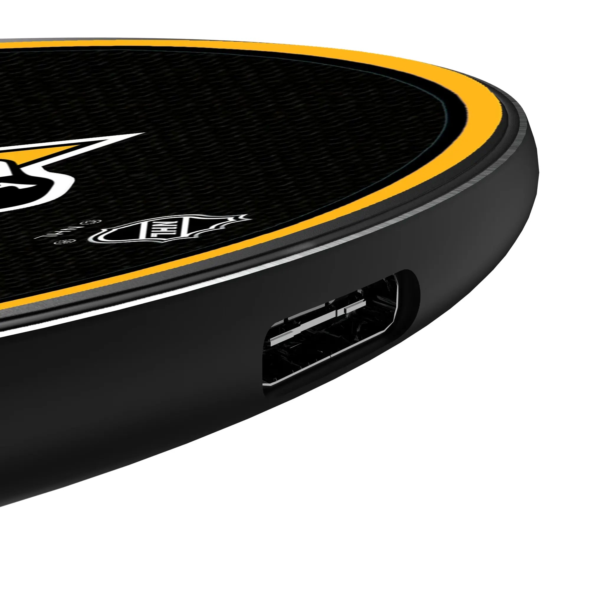 Pittsburgh Penguins Stripe 15-Watt Wireless Charger - Detail