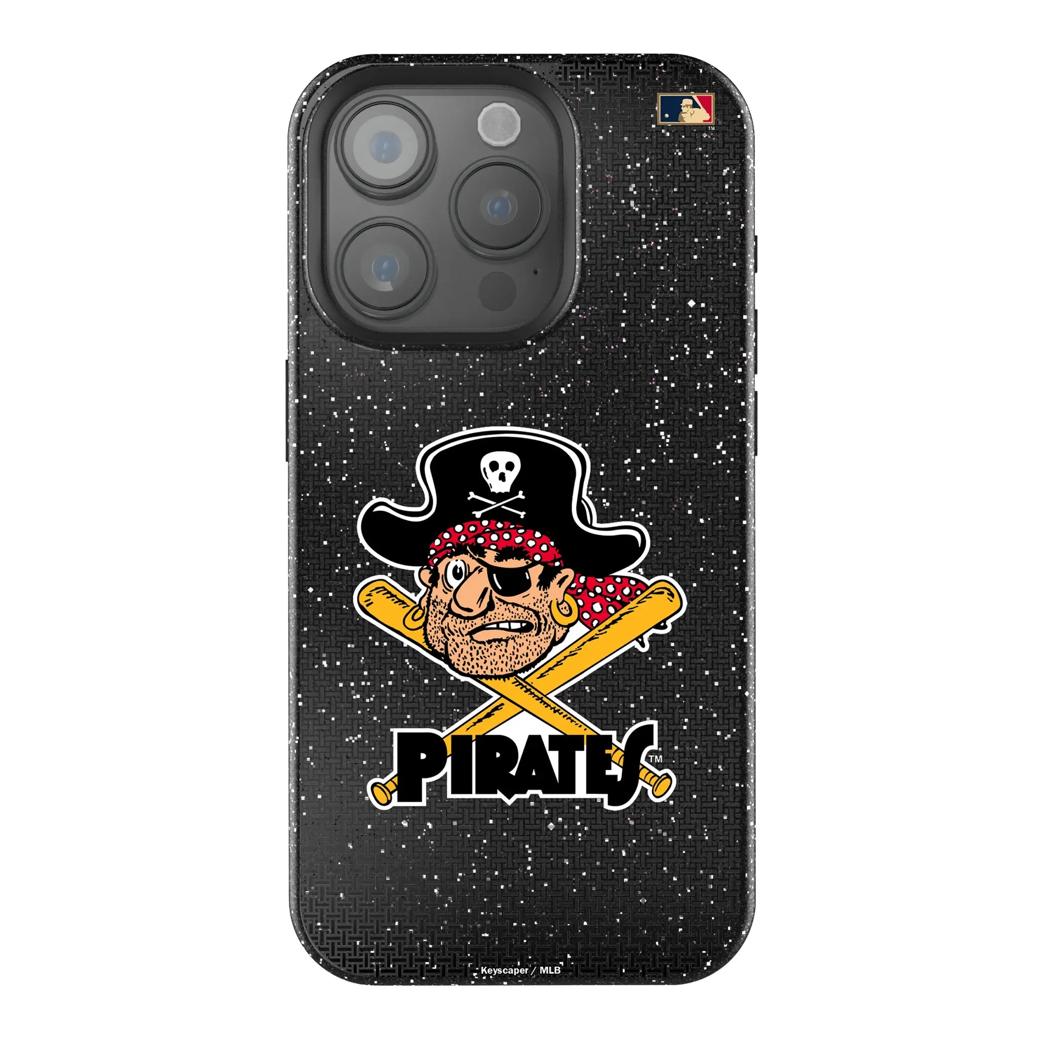 Pittsburgh Pirates 1958-1966 - Cooperstown Collection Linen iPhone Bling Phone Case for Apple iPhone