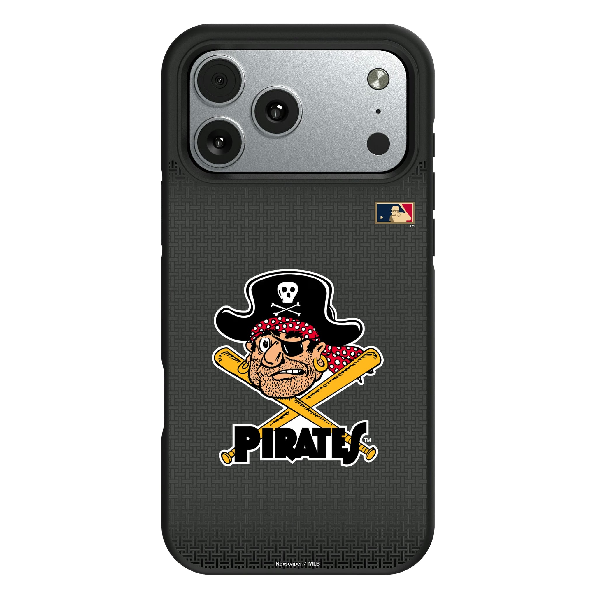 Pittsburgh Pirates 1958-1966 - Cooperstown Collection Linen iPhone Bump Phone Case for Apple iPhone#Device_iPhone 17 Pro Max