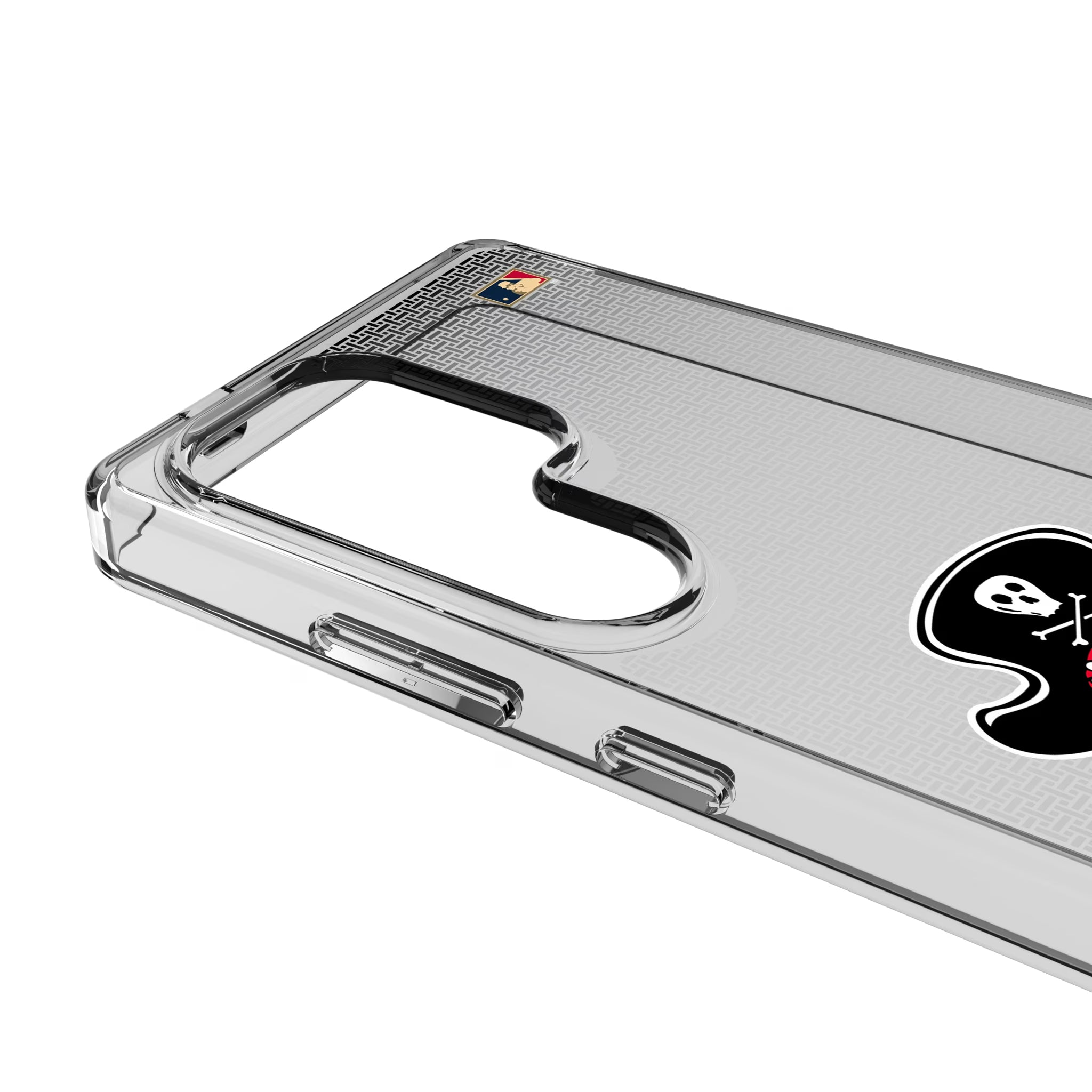 Pittsburgh Pirates 1958-1966 - Cooperstown Collection Linen Galaxy Clear Phone Case for Samsung Galaxy - Detail