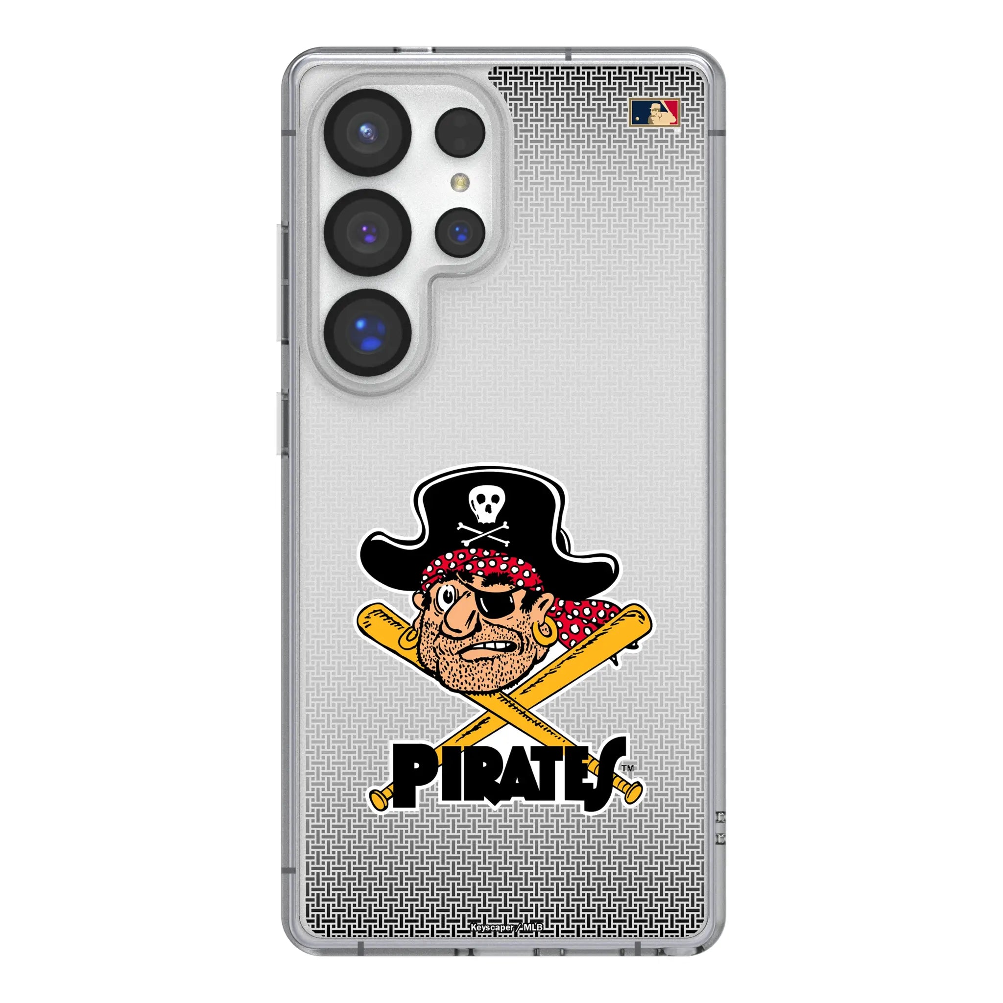 Pittsburgh Pirates 1958-1966 - Cooperstown Collection Linen Galaxy Clear Phone Case for Samsung Galaxy#Device_Galaxy S25 Ultra