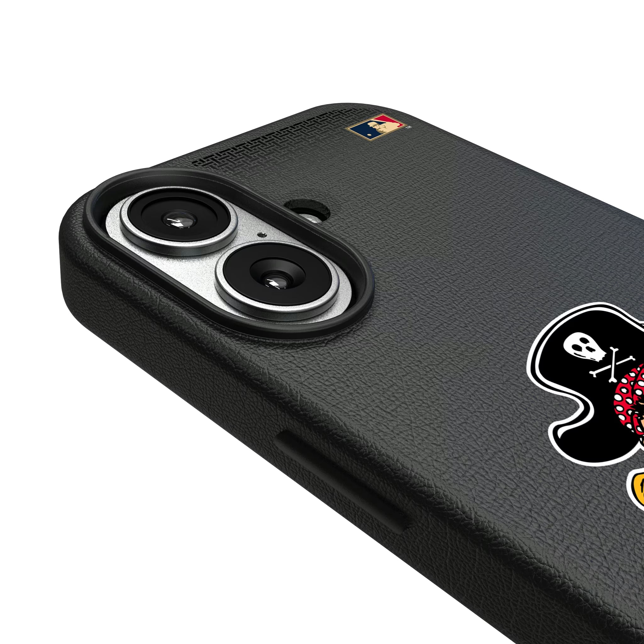 Pittsburgh Pirates 1958-1966 - Cooperstown Collection Linen iPhone MagSafe Compatible Phone Case for Apple iPhone - Detail#Device_iPhone 17