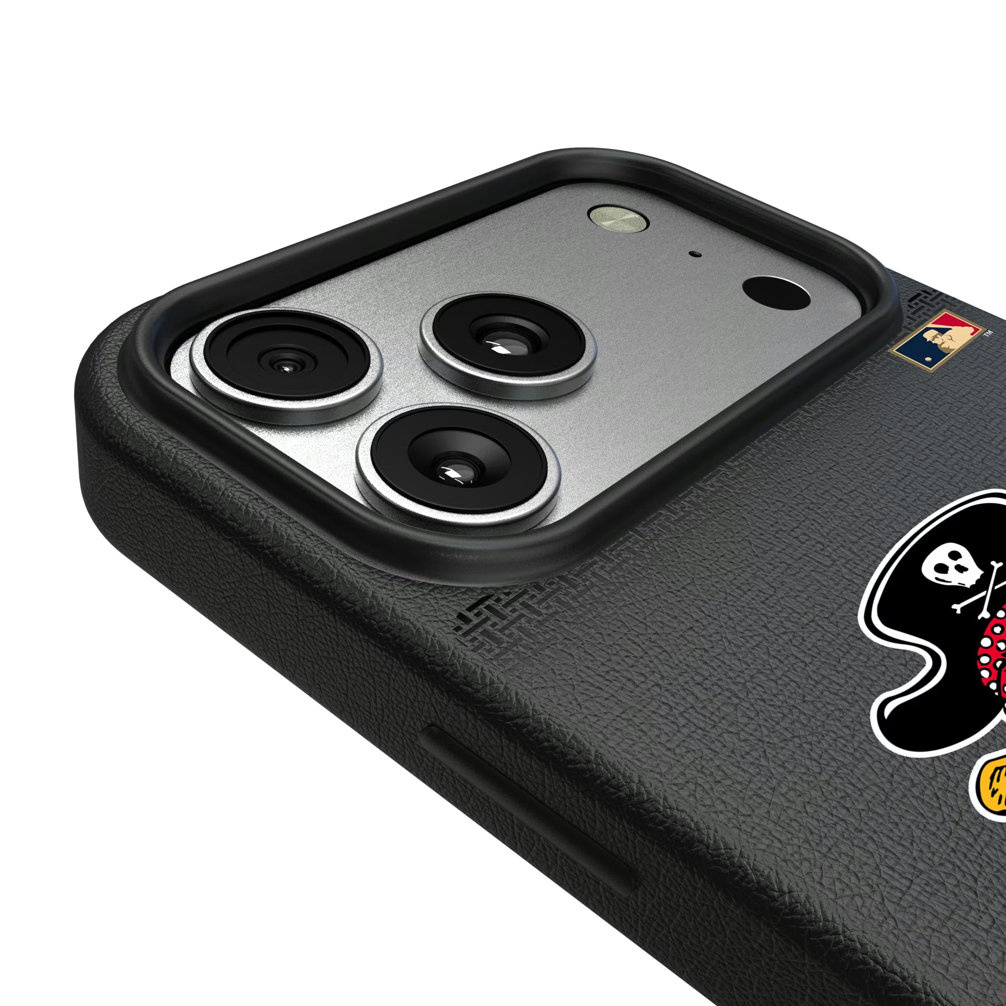 Pittsburgh Pirates 1958-1966 - Cooperstown Collection Linen iPhone MagSafe Compatible Phone Case for Apple iPhone - Detail#Device_iPhone 17 Pro Max