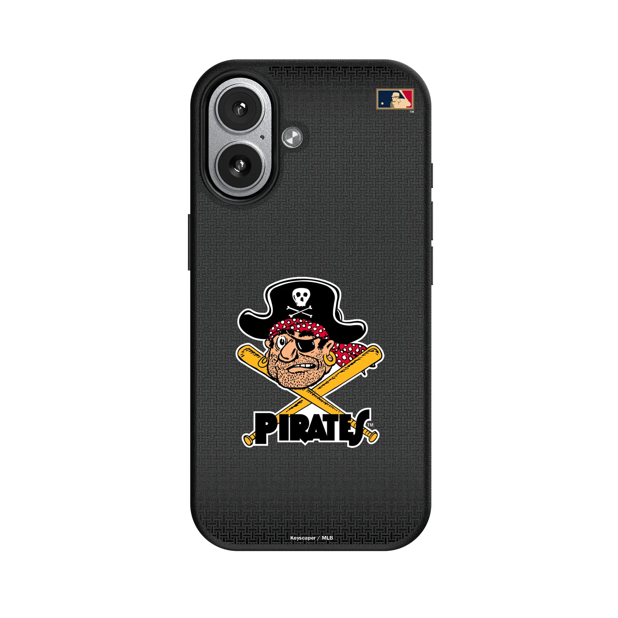 Pittsburgh Pirates 1958-1966 - Cooperstown Collection Linen iPhone MagSafe Compatible Phone Case for Apple iPhone#Device_iPhone 17