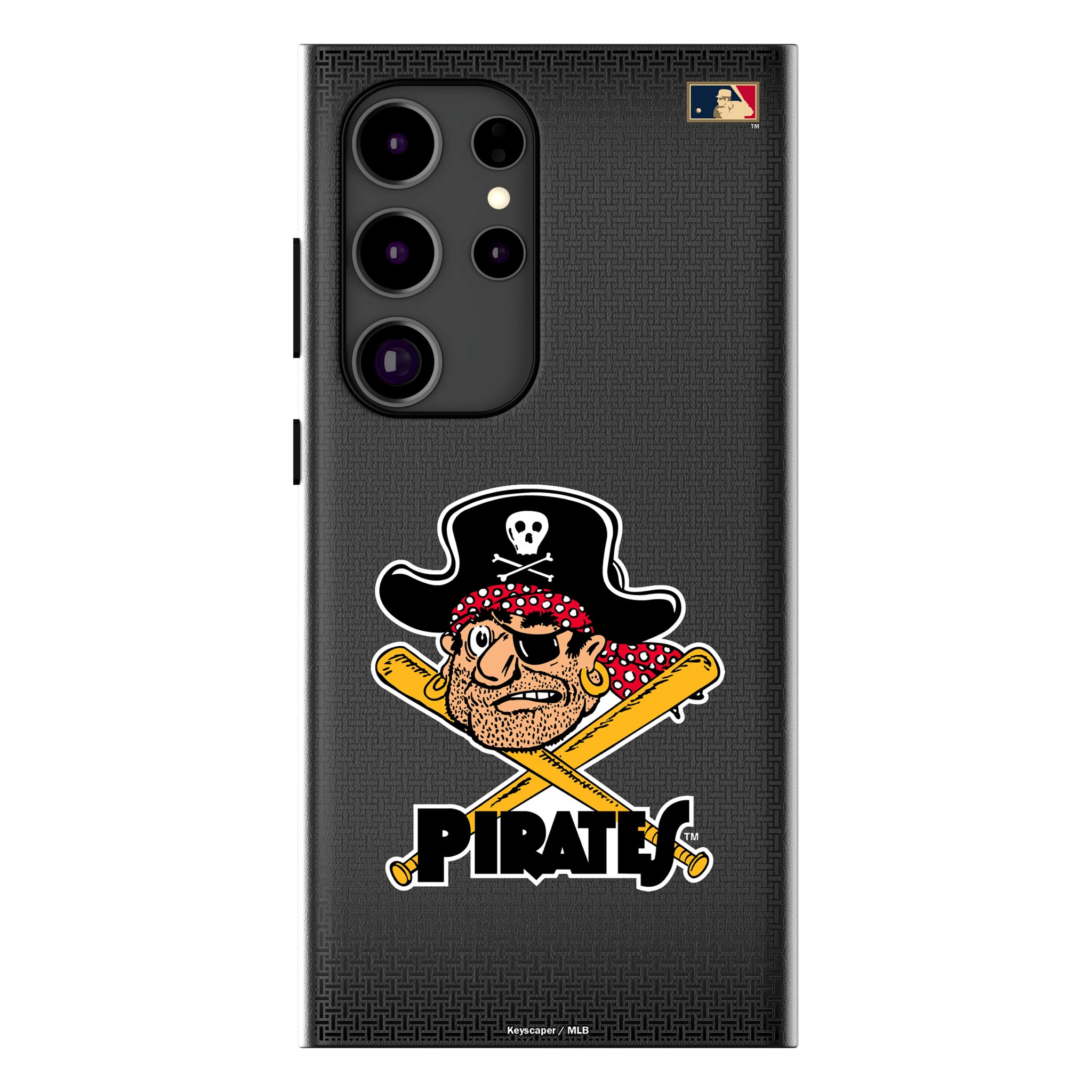 Pittsburgh Pirates 1958-1966 - Cooperstown Collection Linen Galaxy MagSafe Compatible Phone Case for Samsung Galaxy