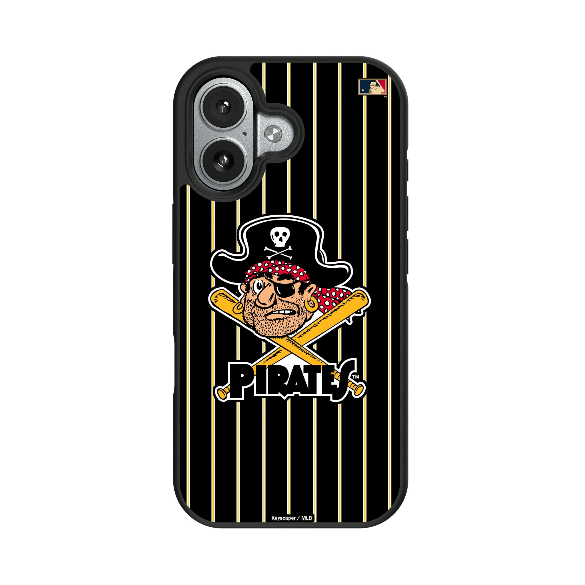 Pittsburgh Pirates 1958-1966 - Cooperstown Collection Pinstripe iPhone Bump Phone Case for Apple iPhone#Device_iPhone 17