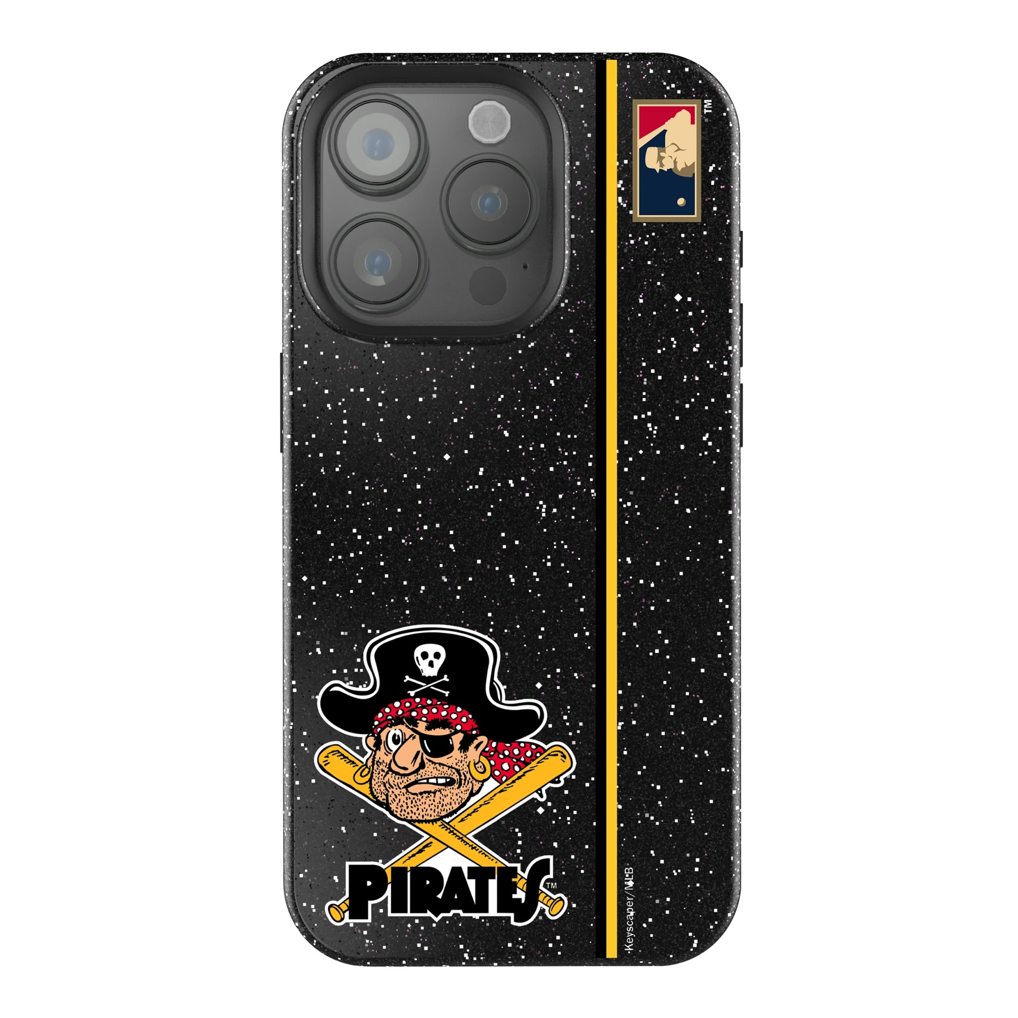 Pittsburgh Pirates 1958-1966 - Cooperstown Collection Sidebar iPhone Bling Phone Case for Apple iPhone