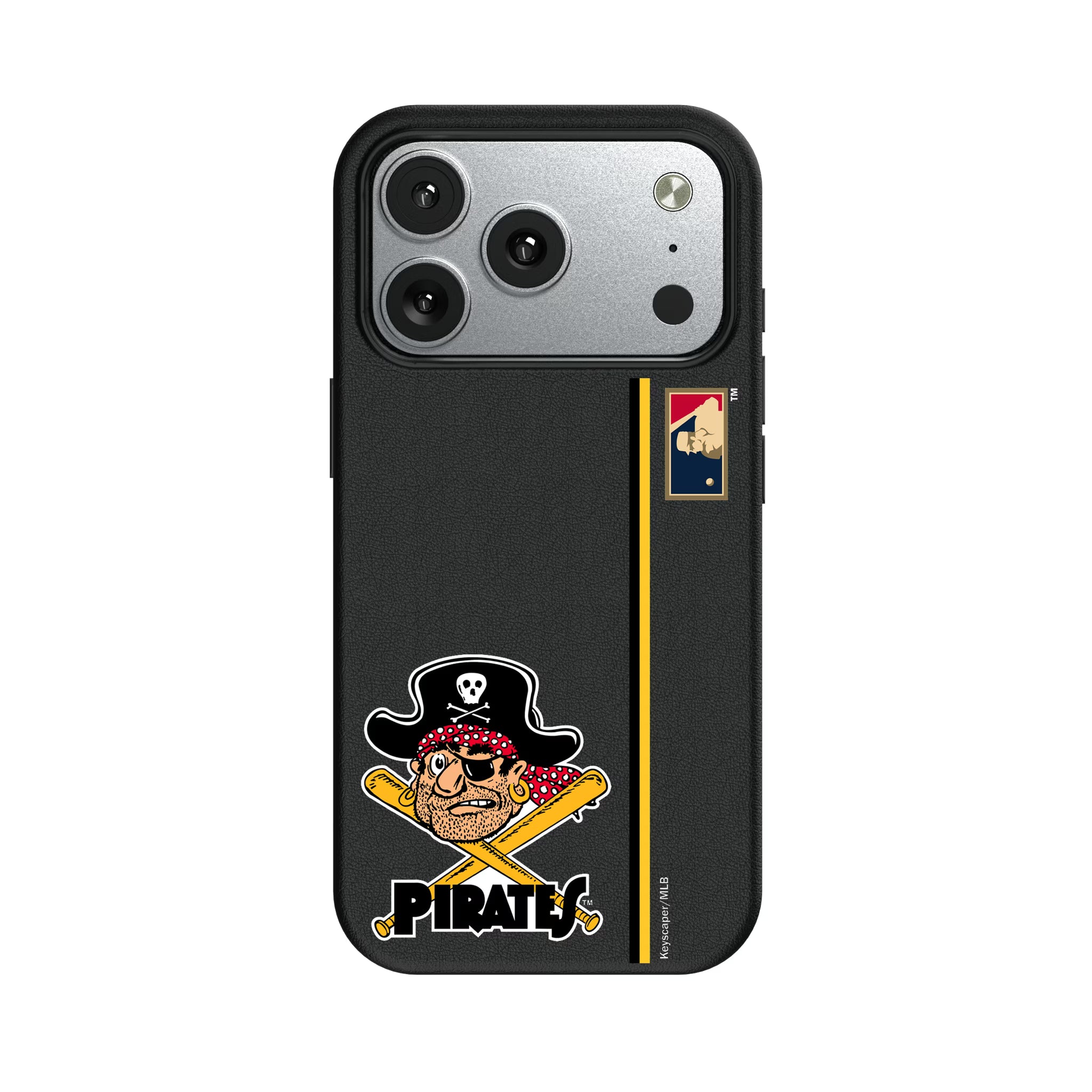 Pittsburgh Pirates 1958-1966 - Cooperstown Collection Sidebar iPhone MagSafe Compatible Phone Case for Apple iPhone#Device_iPhone 17 Pro