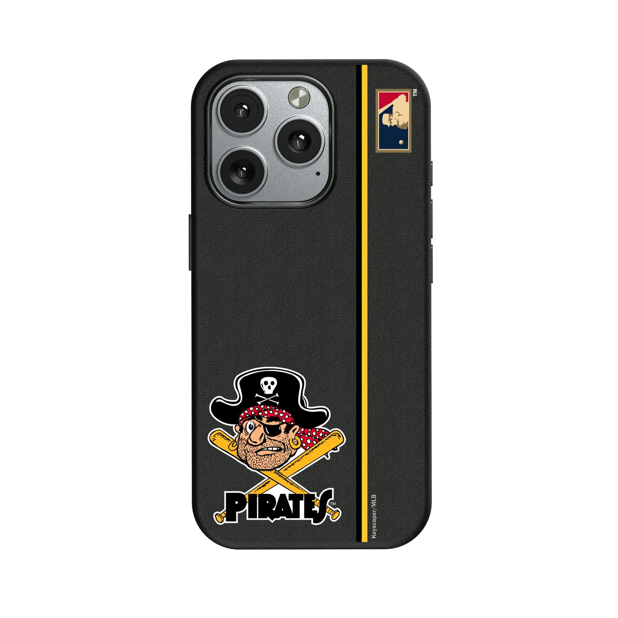 Pittsburgh Pirates 1958-1966 - Cooperstown Collection Sidebar iPhone MagSafe Compatible Phone Case for Apple iPhone