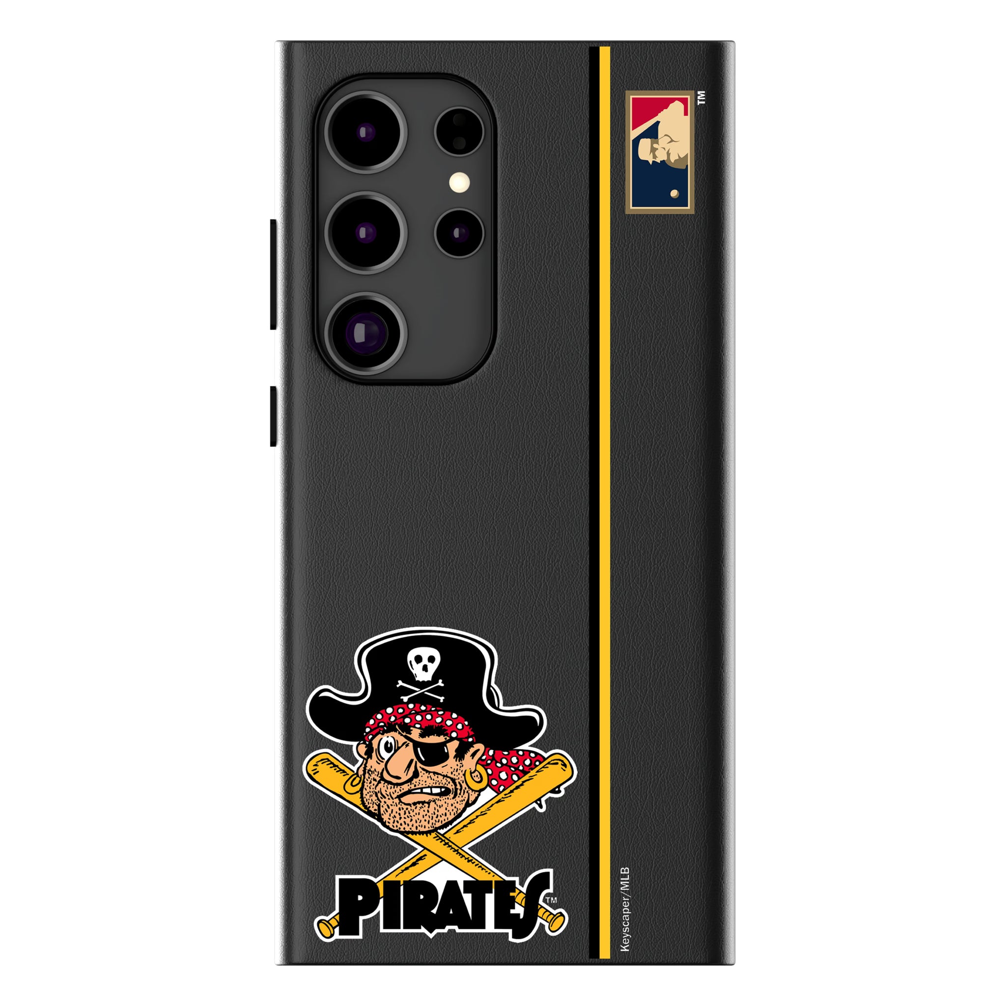 Pittsburgh Pirates 1958-1966 - Cooperstown Collection Sidebar Galaxy MagSafe Compatible Phone Case for Samsung Galaxy