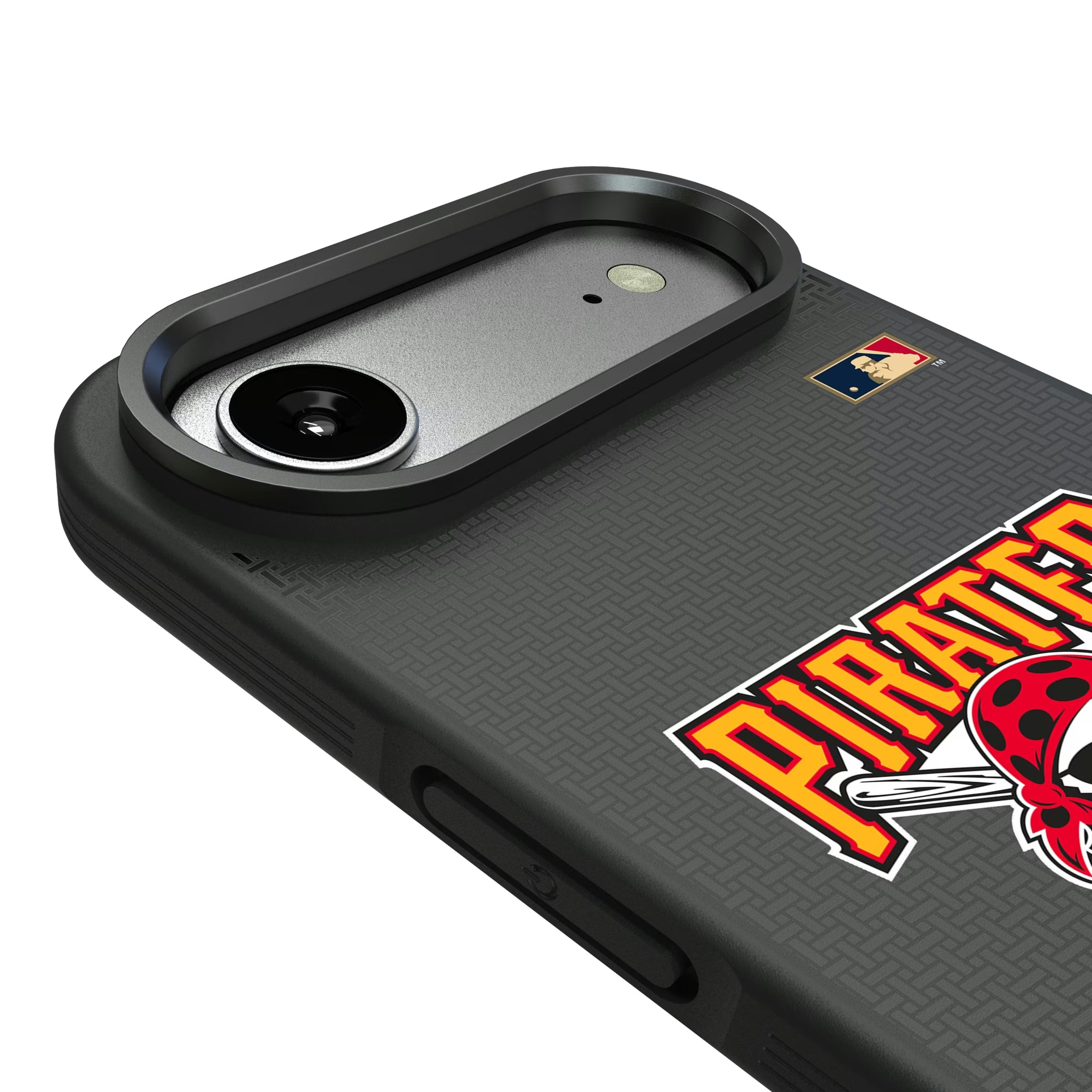 Pittsburgh Pirates 1997-2013 - Cooperstown Collection Linen iPhone Bump Phone Case for Apple iPhone - Detail#Device_iPhone Air
