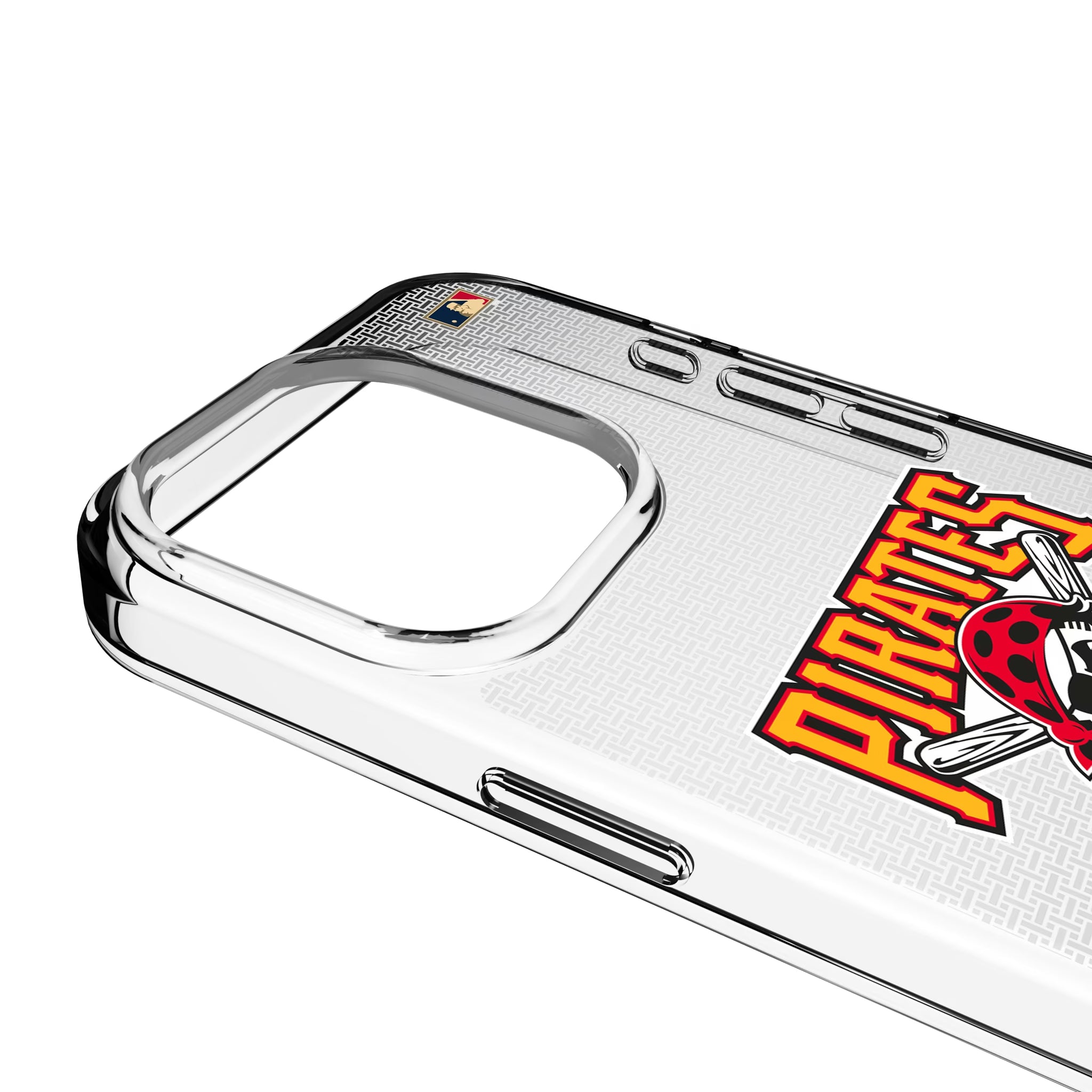 Pittsburgh Pirates 1997-2013 - Cooperstown Collection Linen iPhone Clear Phone Case for Apple iPhone - Detail