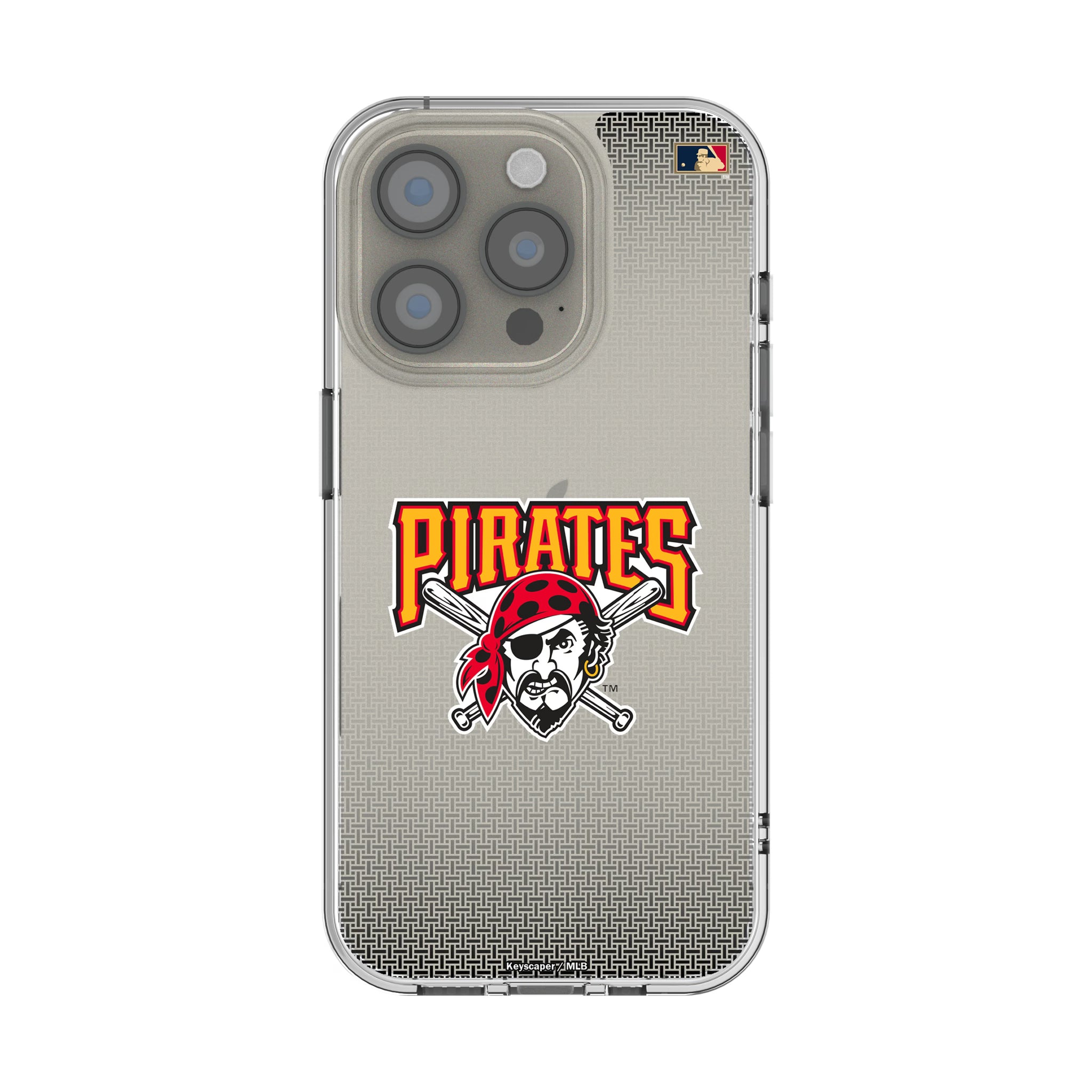 Pittsburgh Pirates 1997-2013 - Cooperstown Collection Linen iPhone Clear Phone Case for Apple iPhone