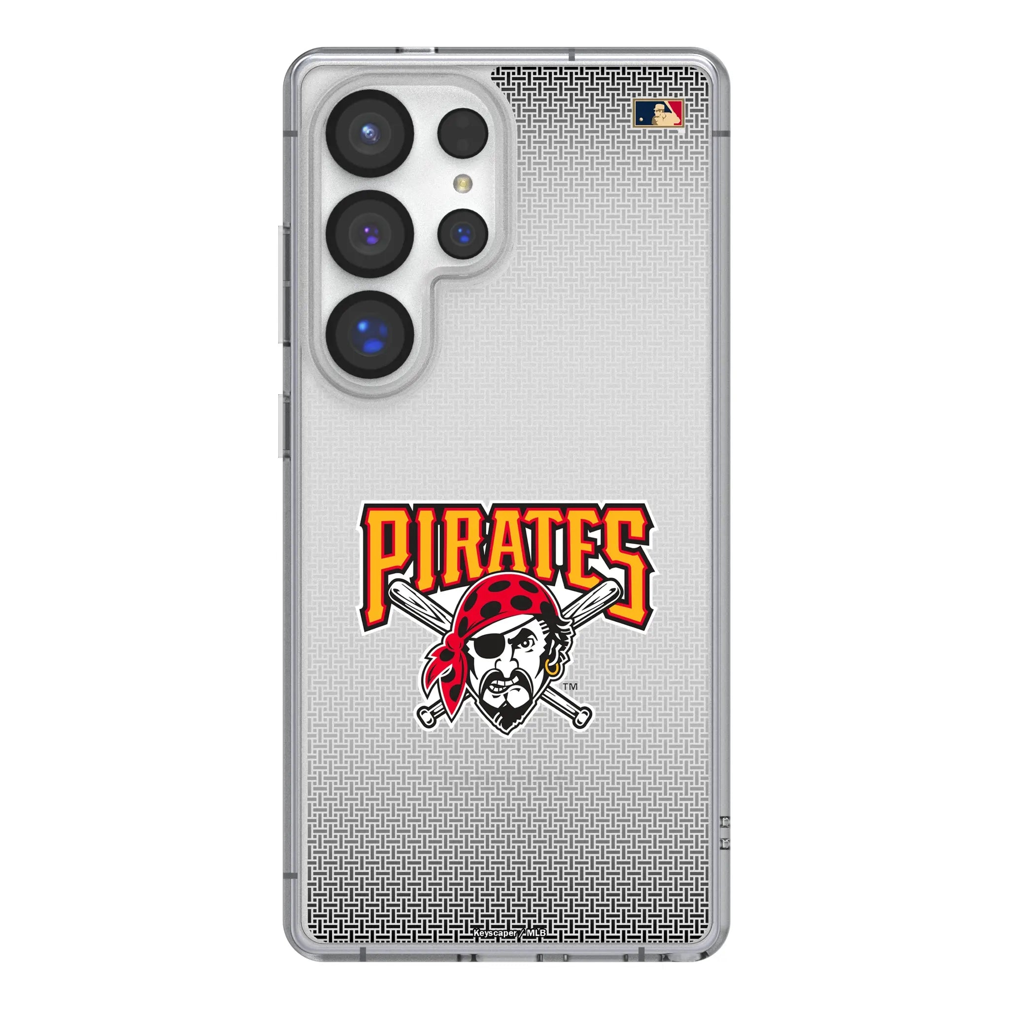 Pittsburgh Pirates 1997-2013 - Cooperstown Collection Linen Galaxy Clear Phone Case for Samsung Galaxy#Device_Galaxy S25 Ultra
