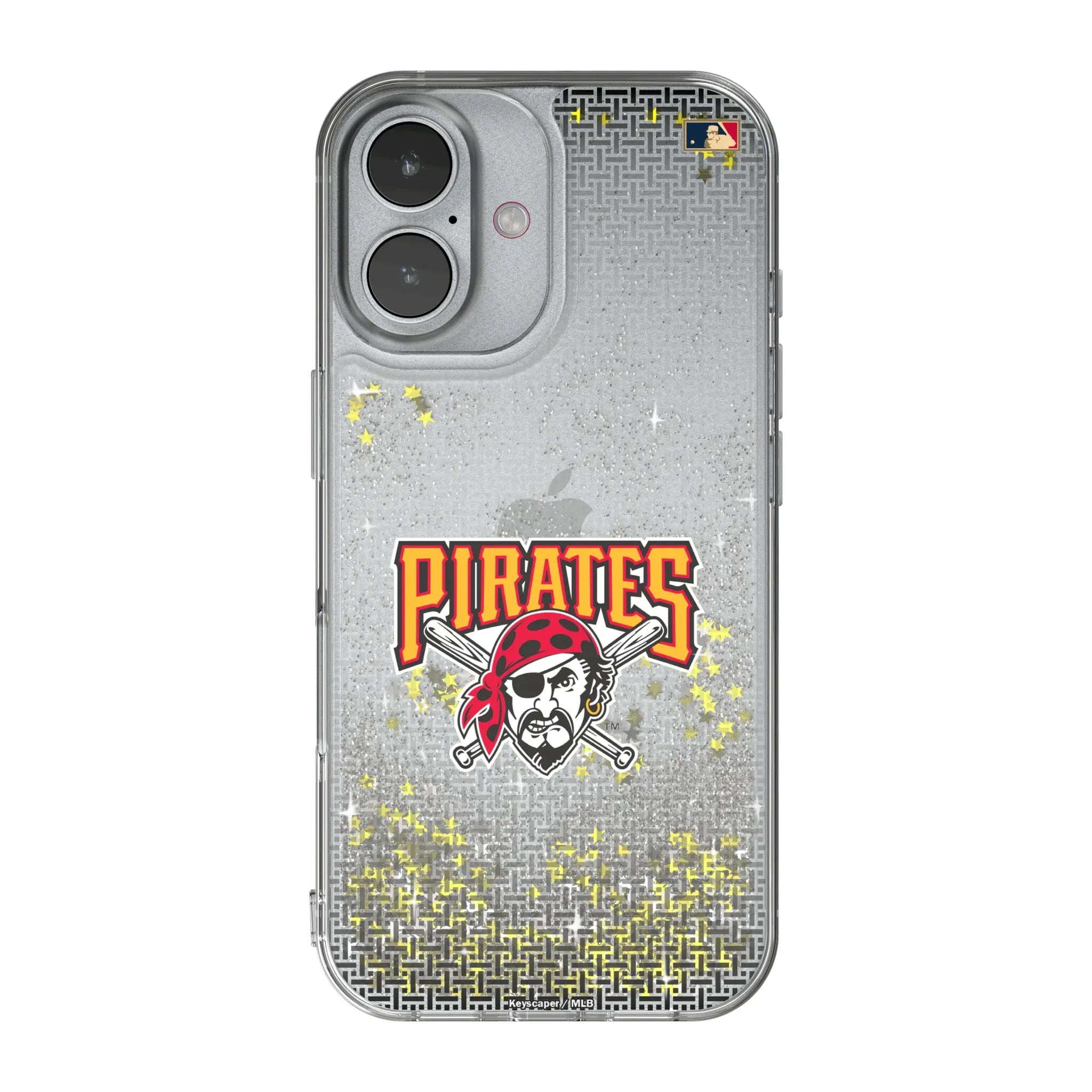 Pittsburgh Pirates 1997-2013 - Cooperstown Collection Linen iPhone Glitter Phone Case for Apple iPhone