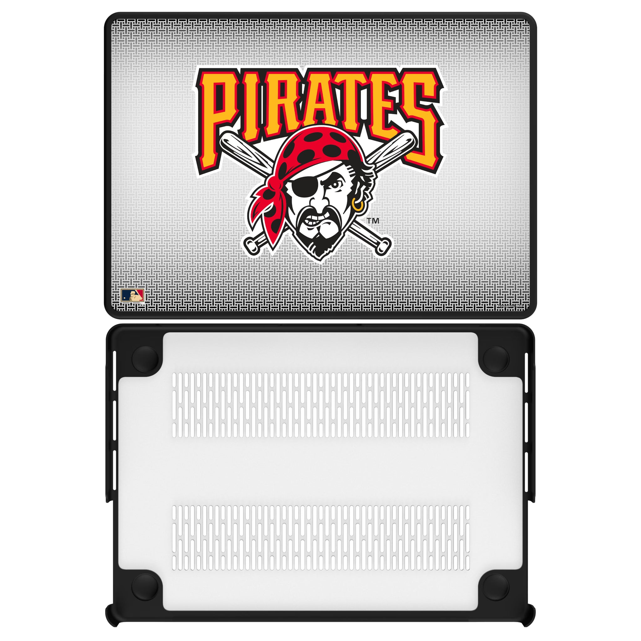 Pittsburgh Pirates 1997-2013 - Cooperstown Collection Linen MacBook Laptop Case for Apple MacBook#Device_MacBook Pro (14-inch, 2021) / MacBook Pro (14-inch, 2023) / MacBook Pro (14-inch, 2024)