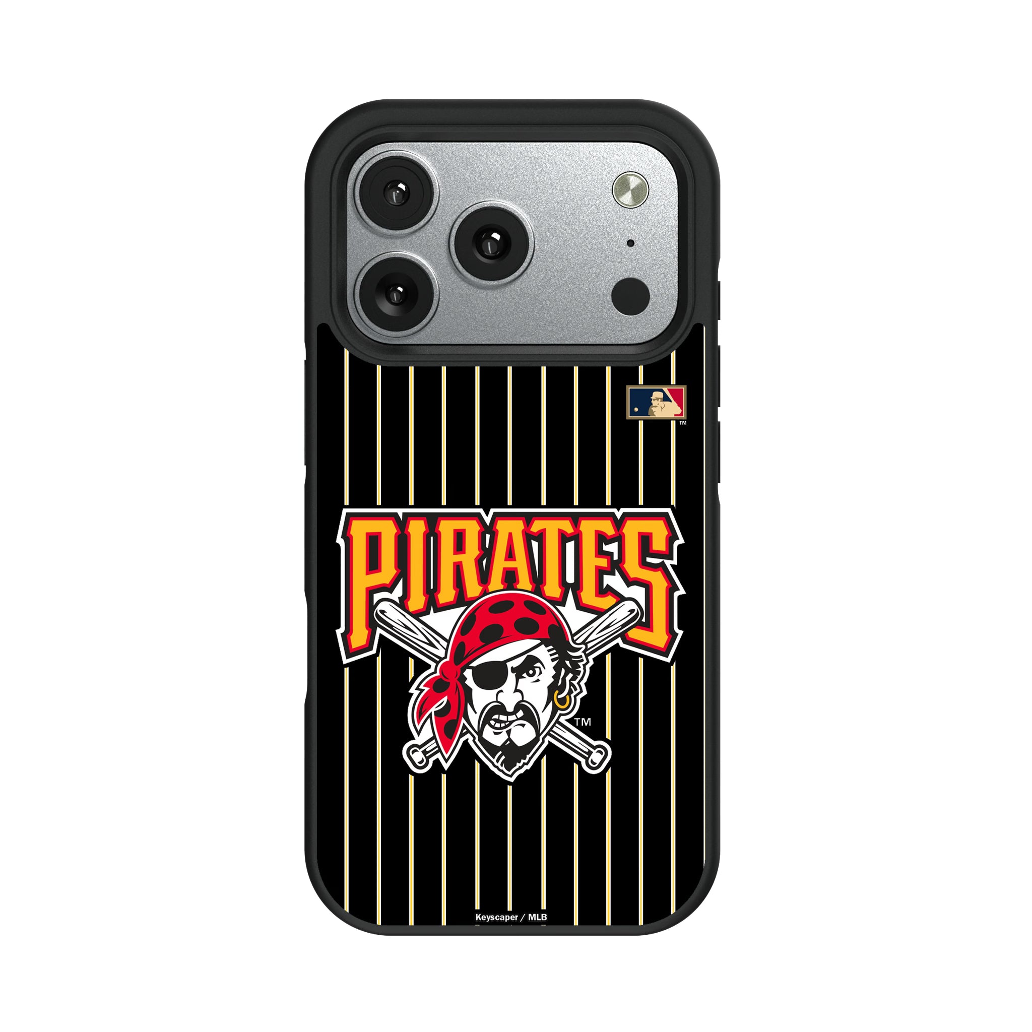 Pittsburgh Pirates 1997-2013 - Cooperstown Collection Pinstripe iPhone Bump Phone Case for Apple iPhone#Device_iPhone 17 Pro