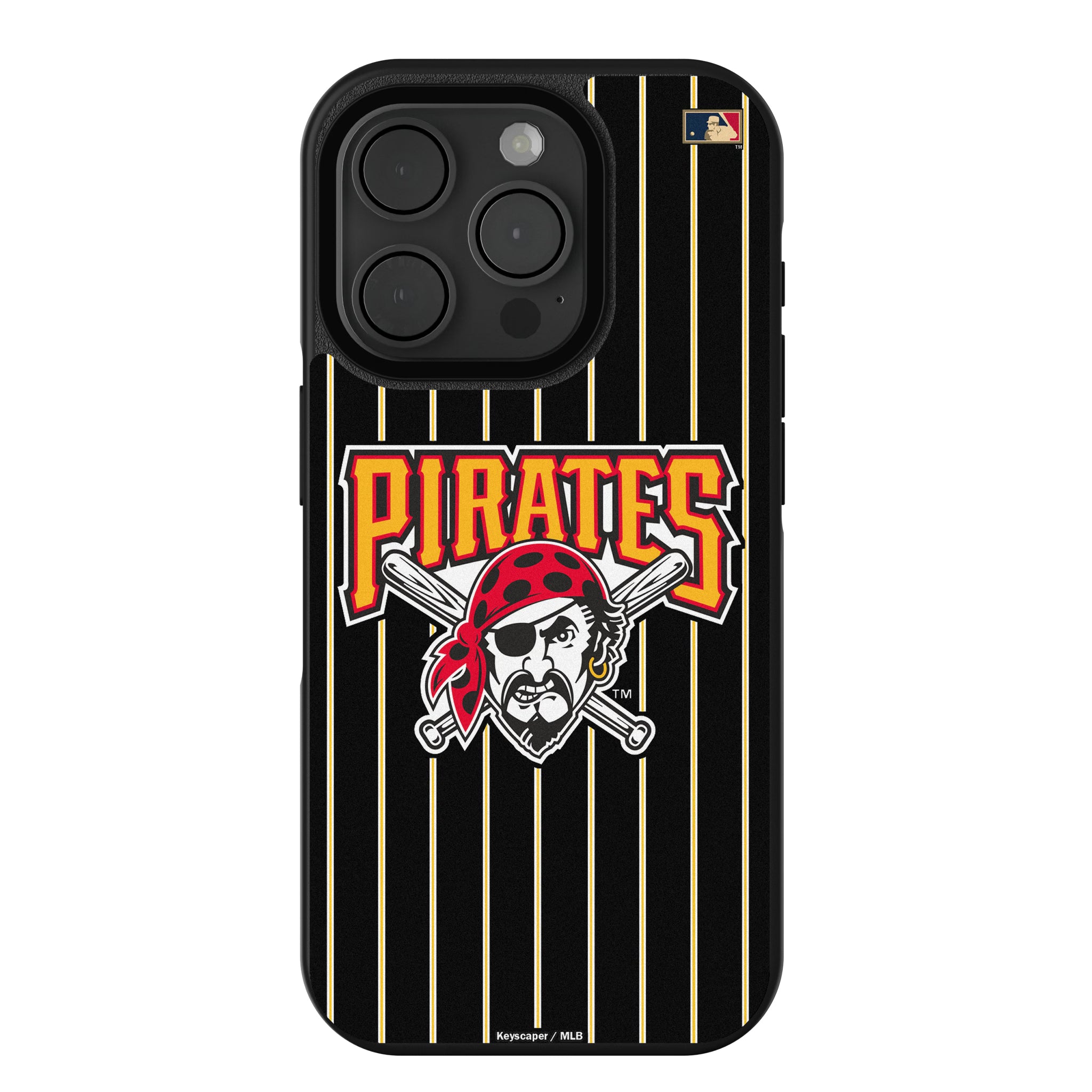 Pittsburgh Pirates 1997-2013 - Cooperstown Collection Pinstripe iPhone Bump Phone Case for Apple iPhone