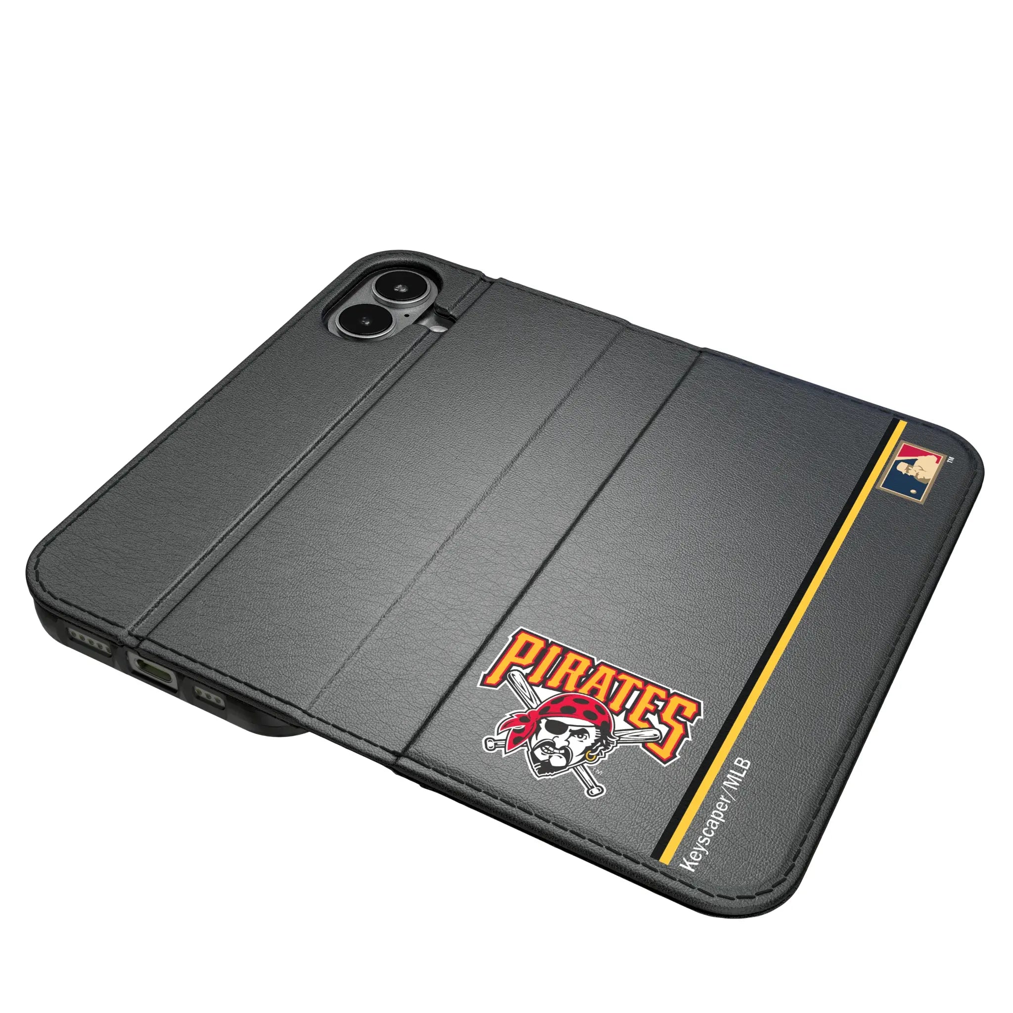 Pittsburgh Pirates 1997-2013 - Cooperstown Collection Sidebar iPhone Folio Phone Case for Apple iPhone#Device_iPhone 17