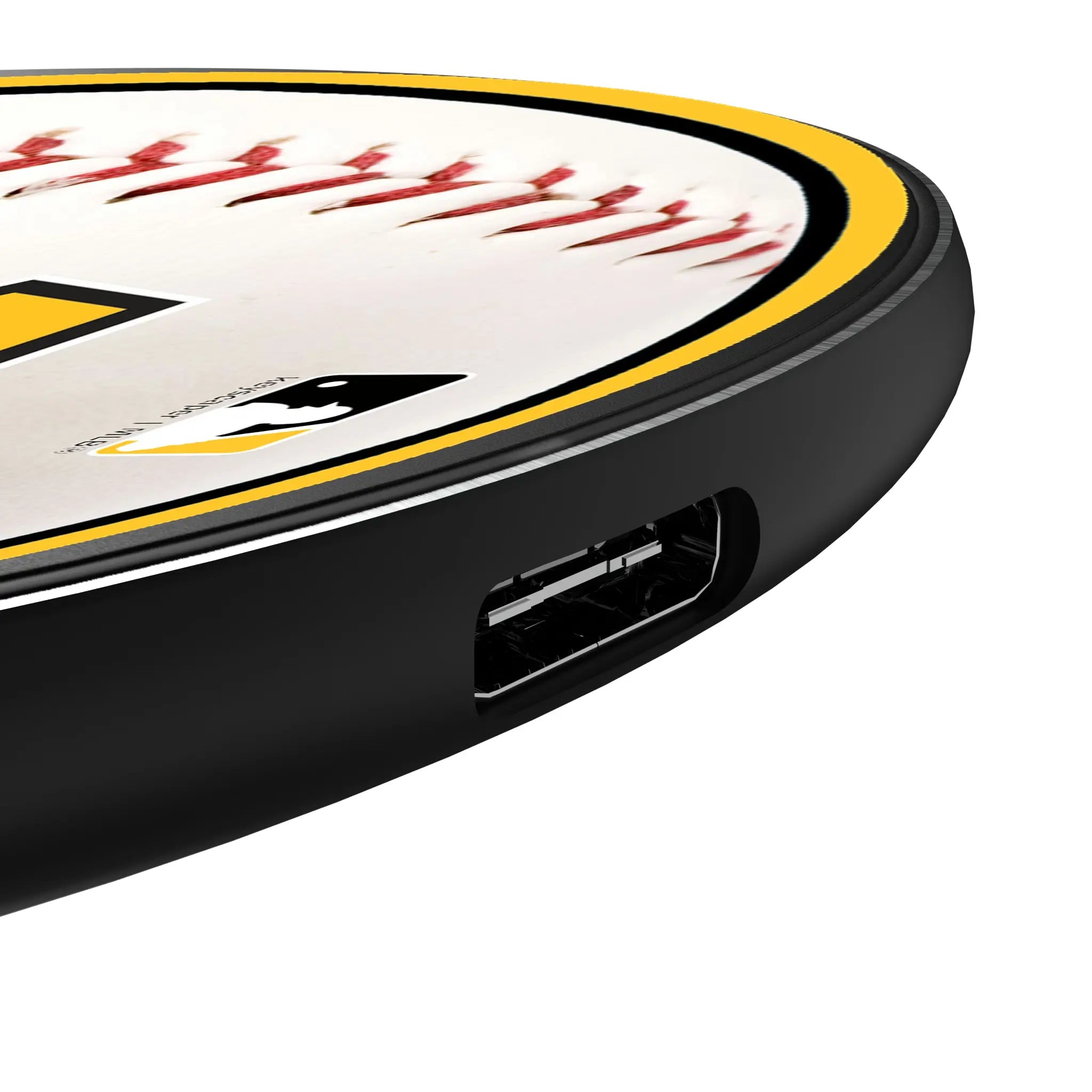 Pittsburgh Pirates Baseball 15-Watt Wireless Charger - Detail