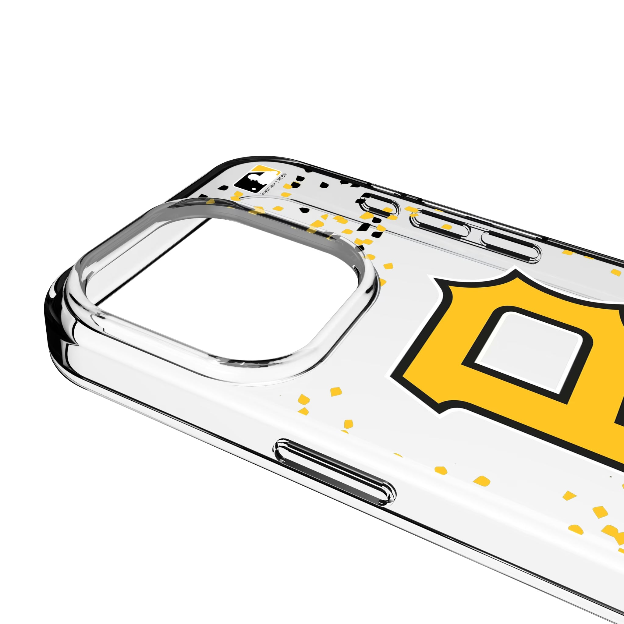 Pittsburgh Pirates Confetti iPhone Clear Phone Case for Apple iPhone - Detail