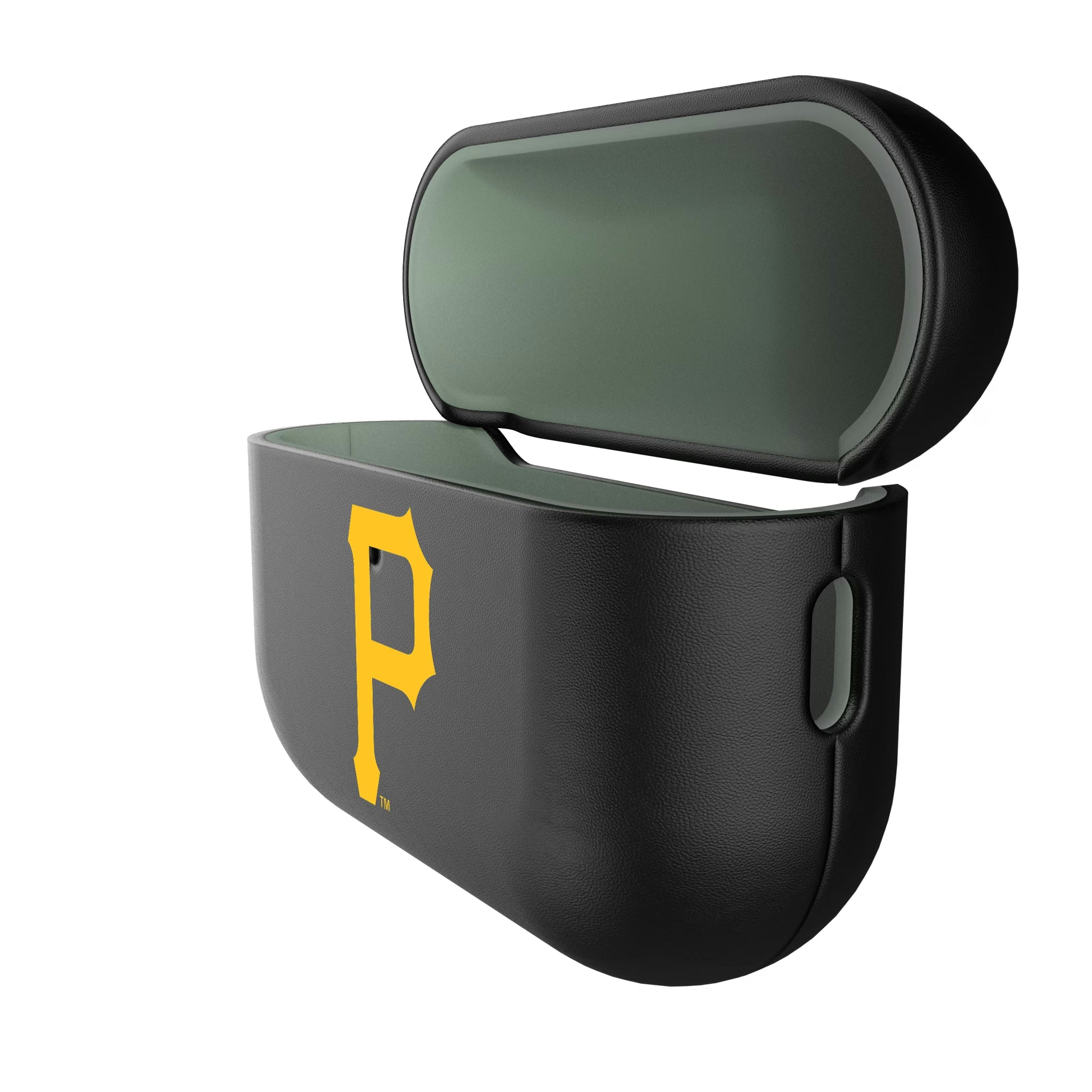 Pittsburgh Pirates Insignia AirPods AirPod Case Cover - Isometric View#Device_AirPods Pro 3