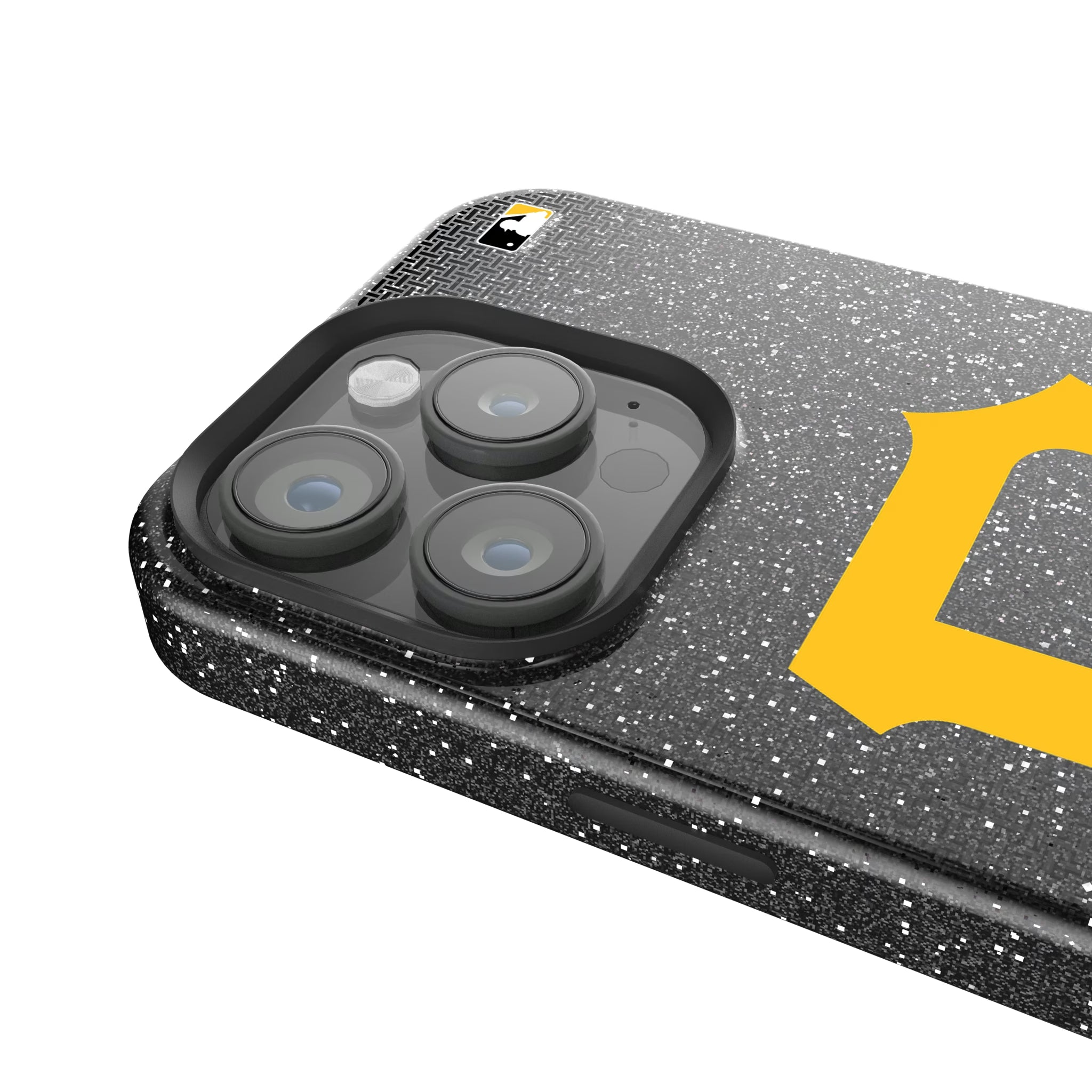Pittsburgh Pirates Linen iPhone Bling Phone Case for Apple iPhone - Detail