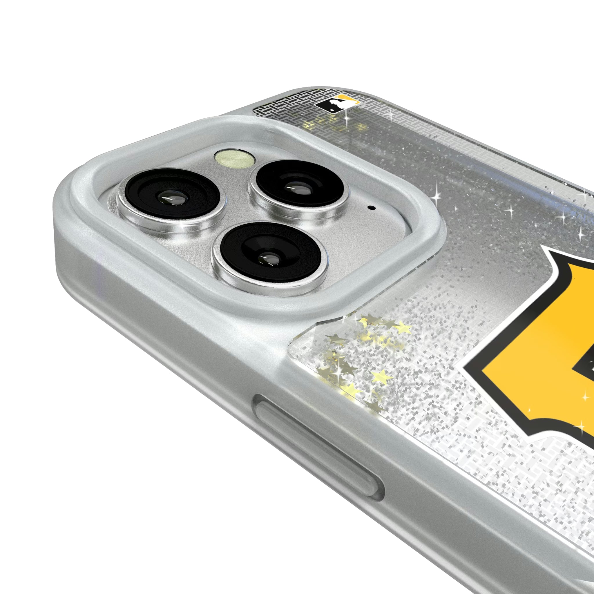 Pittsburgh Pirates Linen iPhone Glitter Phone Case for Apple iPhone - Detail#Device_iPhone 16 Pro