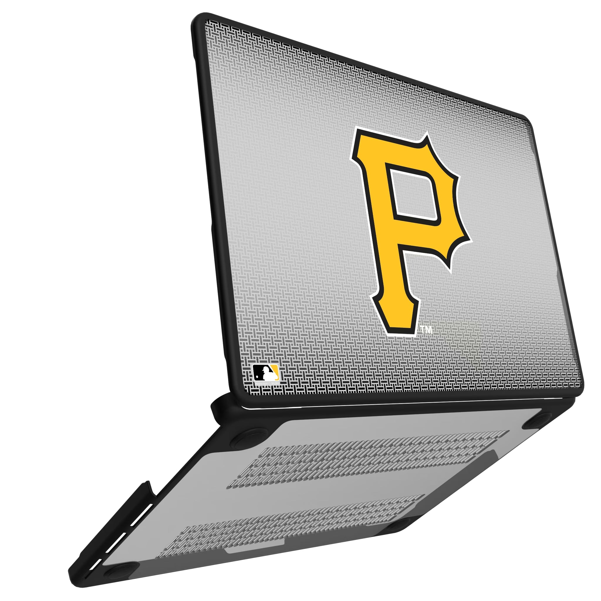 Pittsburgh Pirates Linen MacBook Laptop Case for Apple MacBook#Device_MacBook Pro (14-inch, 2021) / MacBook Pro (14-inch, 2023) / MacBook Pro (14-inch, 2024)