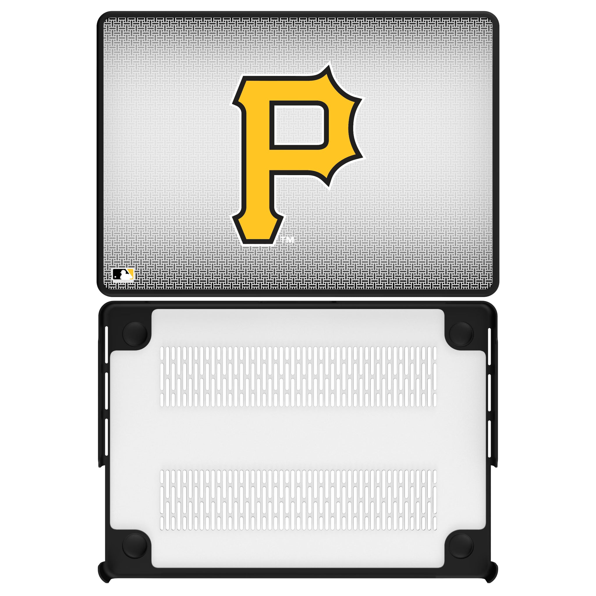 Pittsburgh Pirates Linen MacBook Laptop Case for Apple MacBook#Device_MacBook Pro (14-inch, 2021) / MacBook Pro (14-inch, 2023) / MacBook Pro (14-inch, 2024)