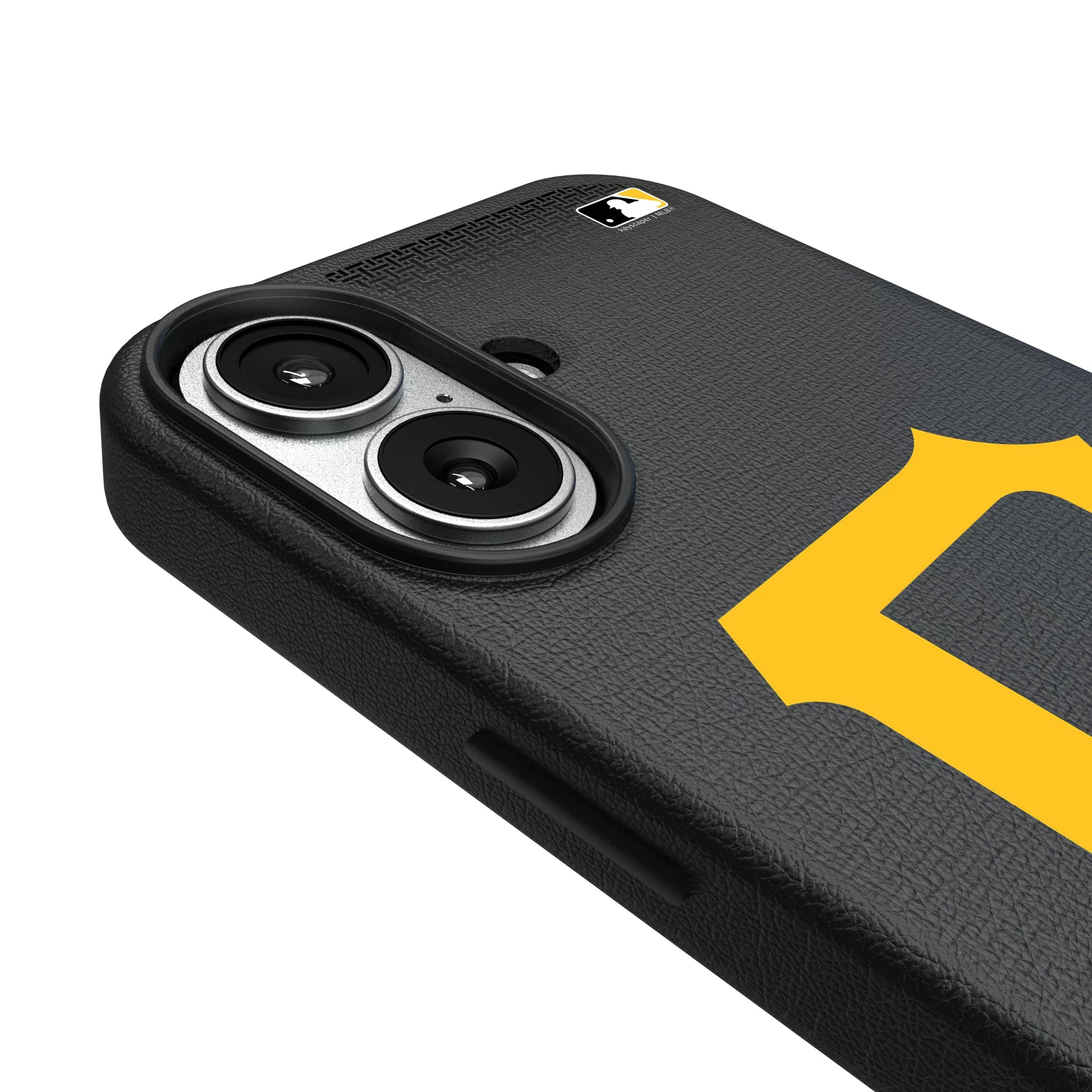 Pittsburgh Pirates Linen iPhone MagSafe Compatible Phone Case for Apple iPhone - Detail#Device_iPhone 17
