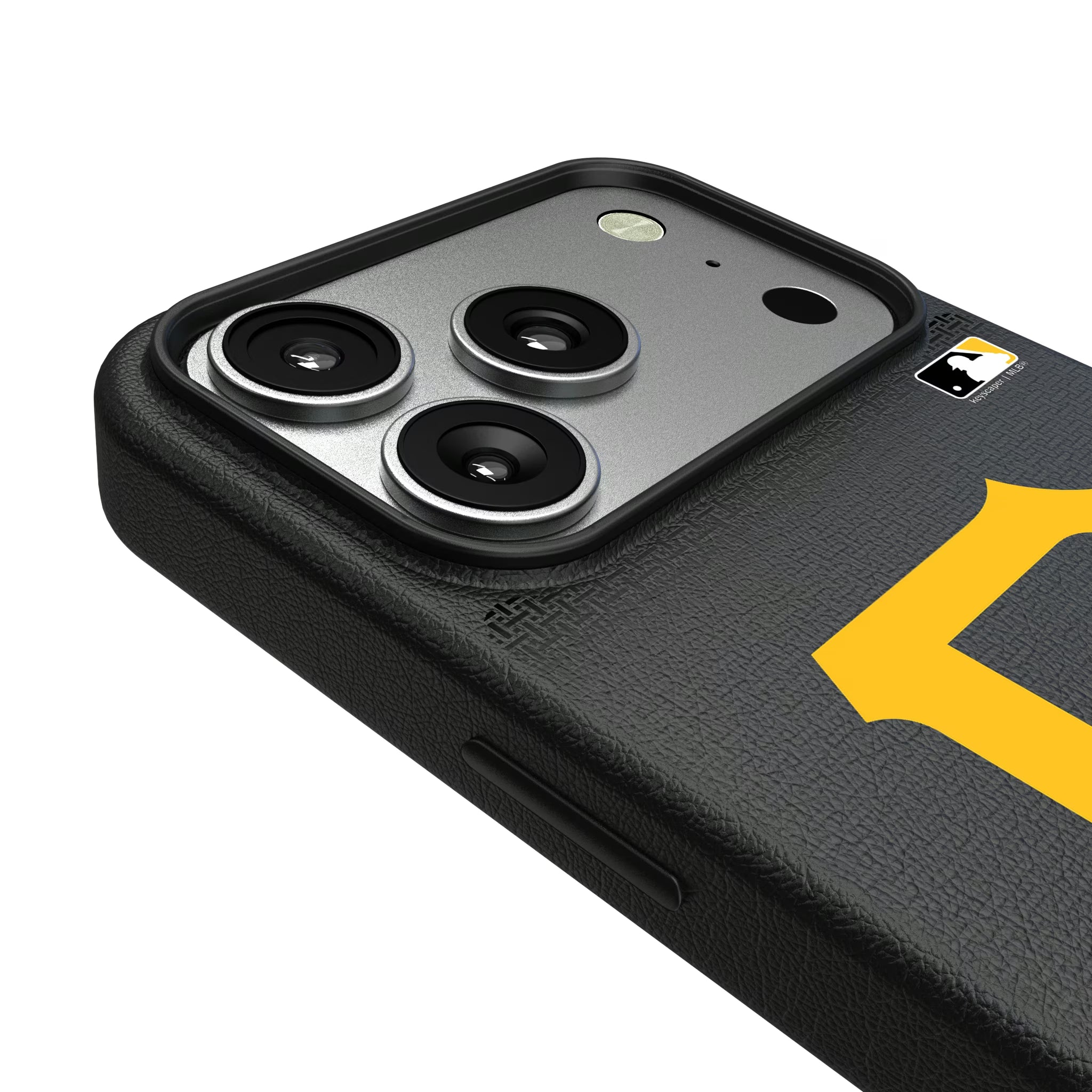 Pittsburgh Pirates Linen iPhone MagSafe Compatible Phone Case for Apple iPhone - Detail#Device_iPhone 17 Pro