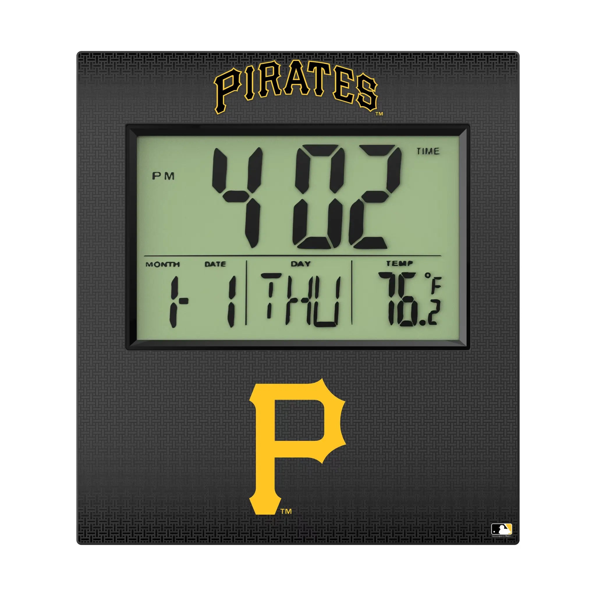 Pittsburgh Pirates Linen Wall Clock