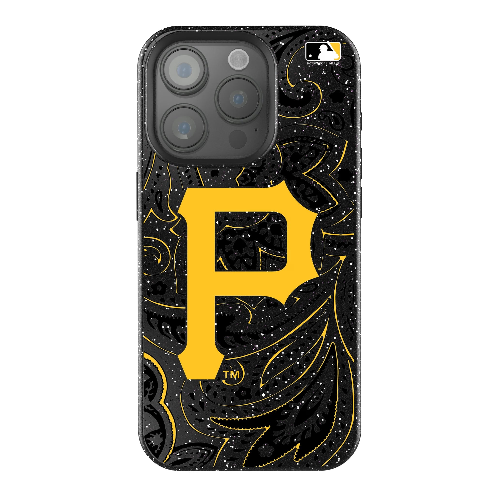 Pittsburgh Pirates Paisley iPhone Bling Phone Case for Apple iPhone