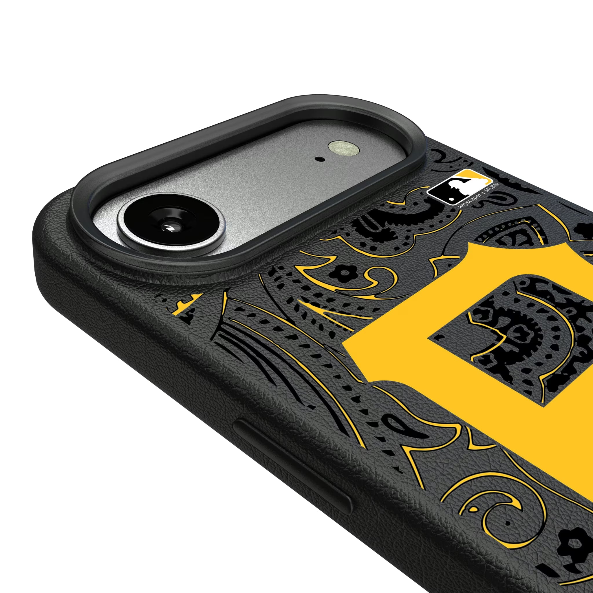 Pittsburgh Pirates Paisley iPhone MagSafe Compatible Phone Case for Apple iPhone - Detail#Device_iPhone Air