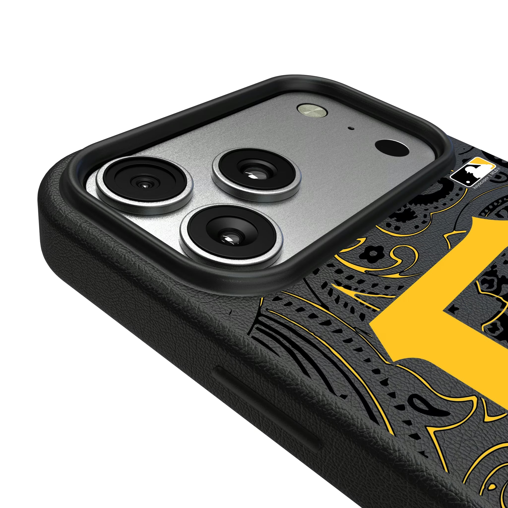 Pittsburgh Pirates Paisley iPhone MagSafe Compatible Phone Case for Apple iPhone - Detail#Device_iPhone 17 Pro Max