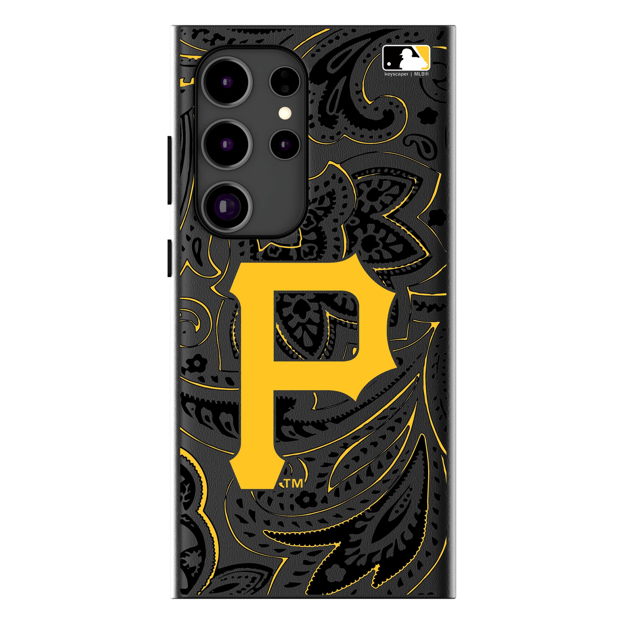 Pittsburgh Pirates Paisley Galaxy MagSafe Compatible Phone Case for Samsung Galaxy