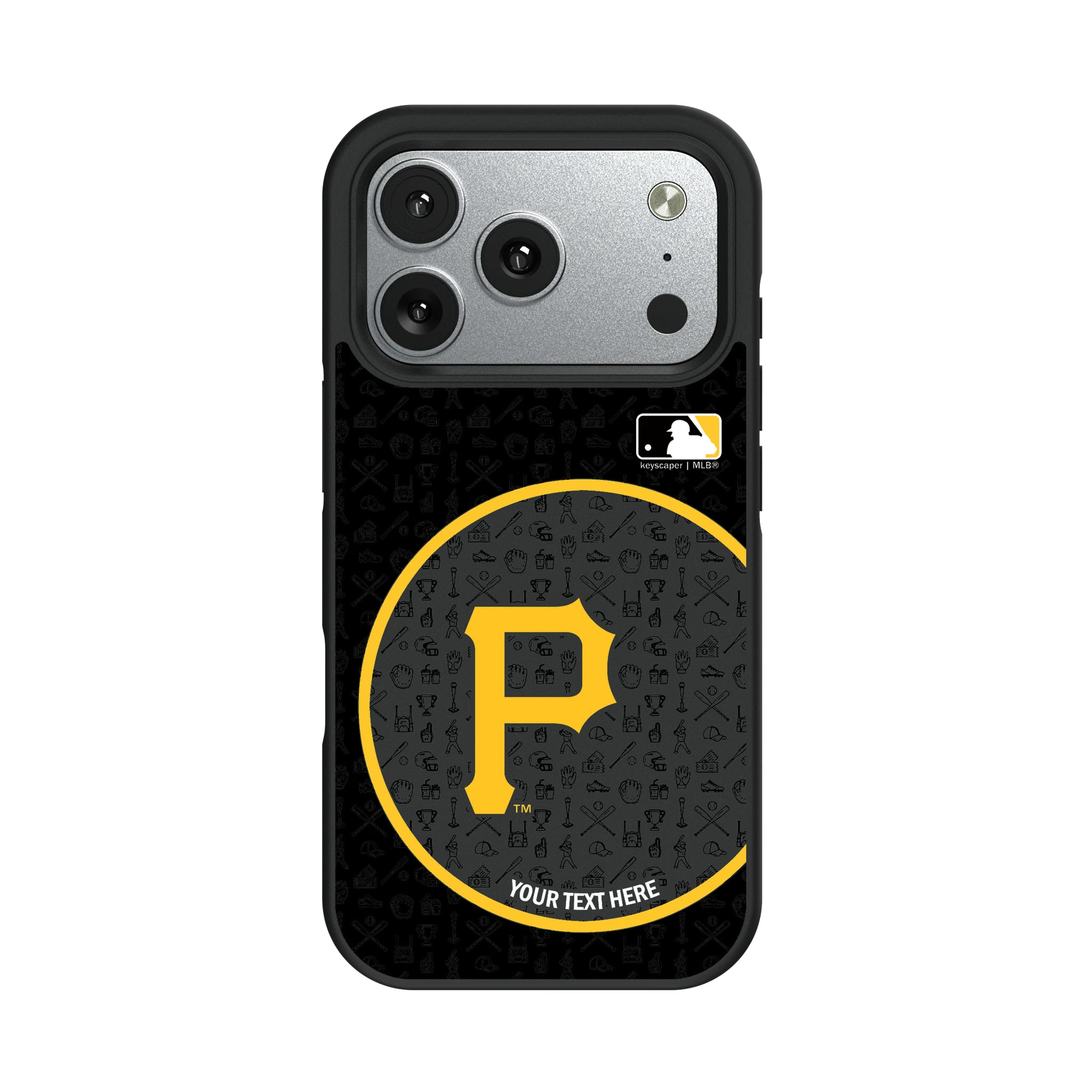 Pittsburgh Pirates Personalized Circle iPhone Bump Phone Case for Apple iPhone#Device_iPhone 17 Pro