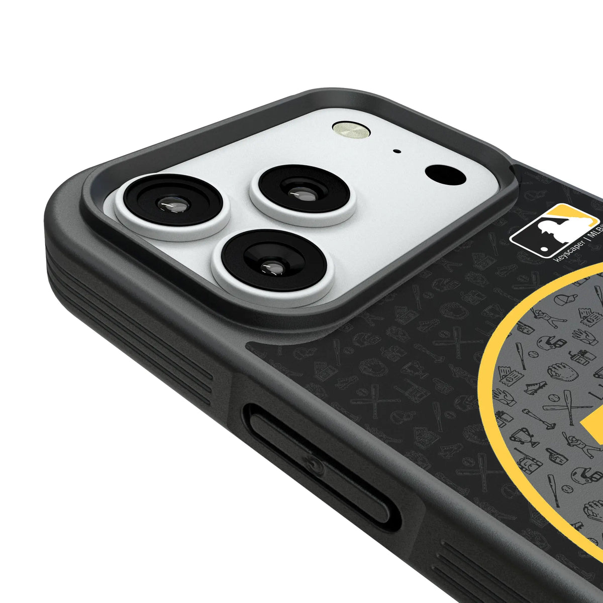Pittsburgh Pirates Personalized Circle iPhone Bump Phone Case for Apple iPhone - Detail#Device_iPhone 18 Pro