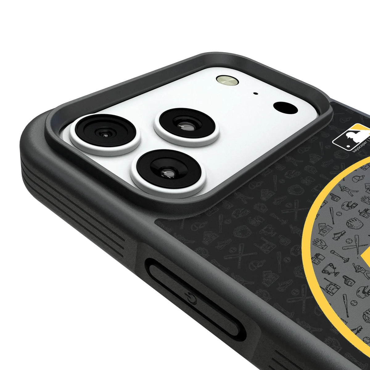 Pittsburgh Pirates Personalized Circle iPhone Bump Phone Case for Apple iPhone - Detail#Device_iPhone 18 Pro Max