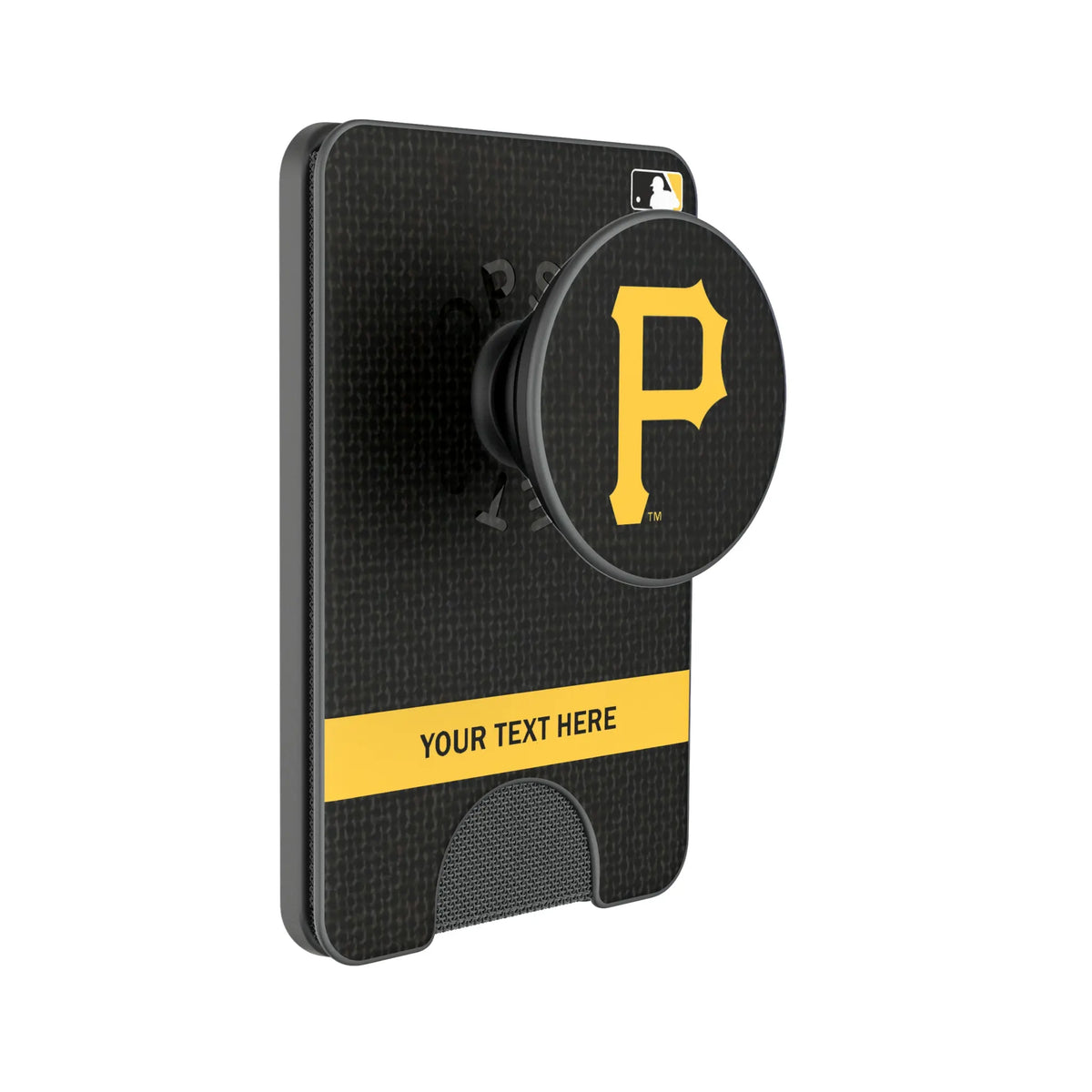 Pittsburgh Pirates Personalized Endzone Solid Popsockets Wallet Magnetic