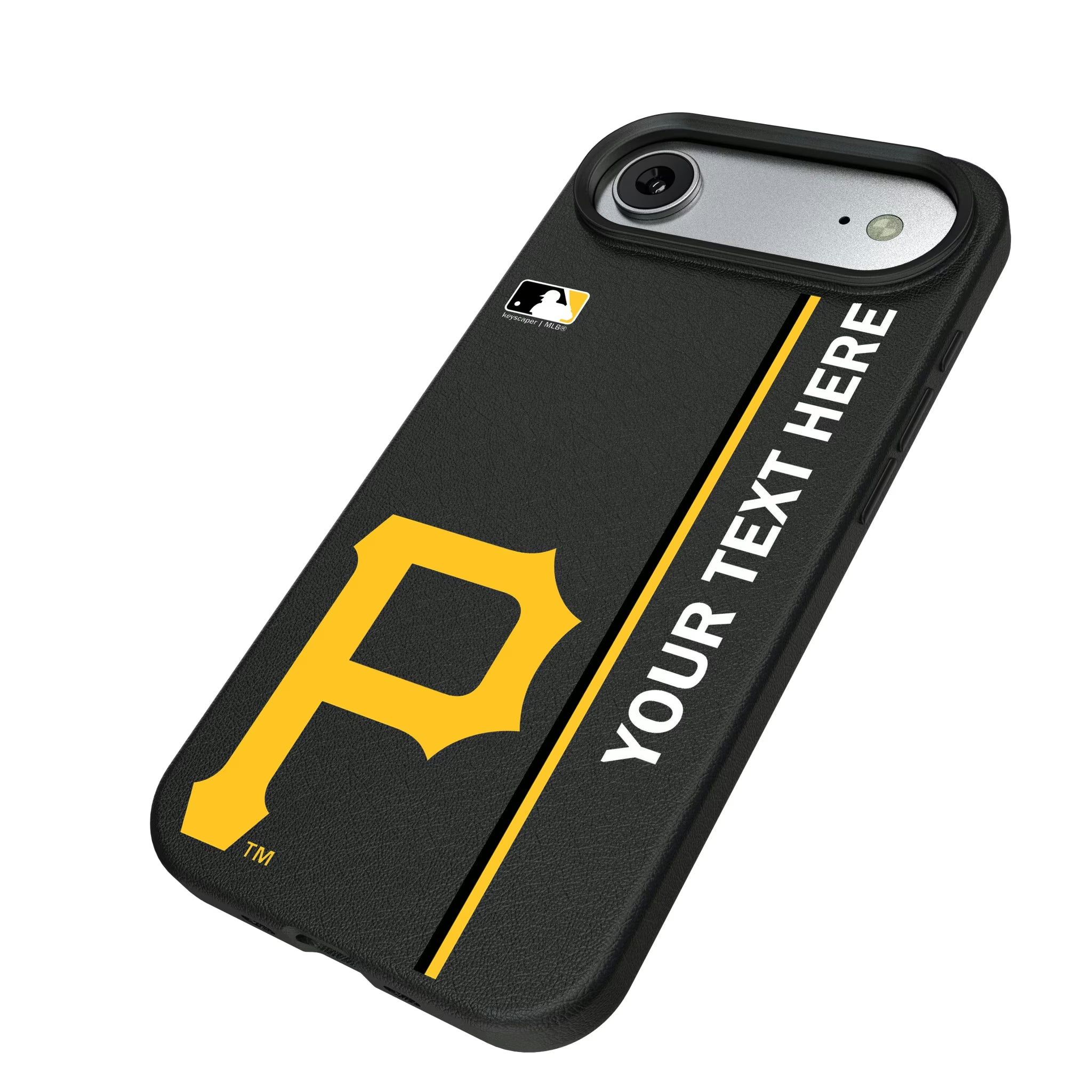 Pittsburgh Pirates Personalized Sidebard iPhone MagSafe Compatible Phone Case for Apple iPhone - Isometric View#Device_iPhone Air