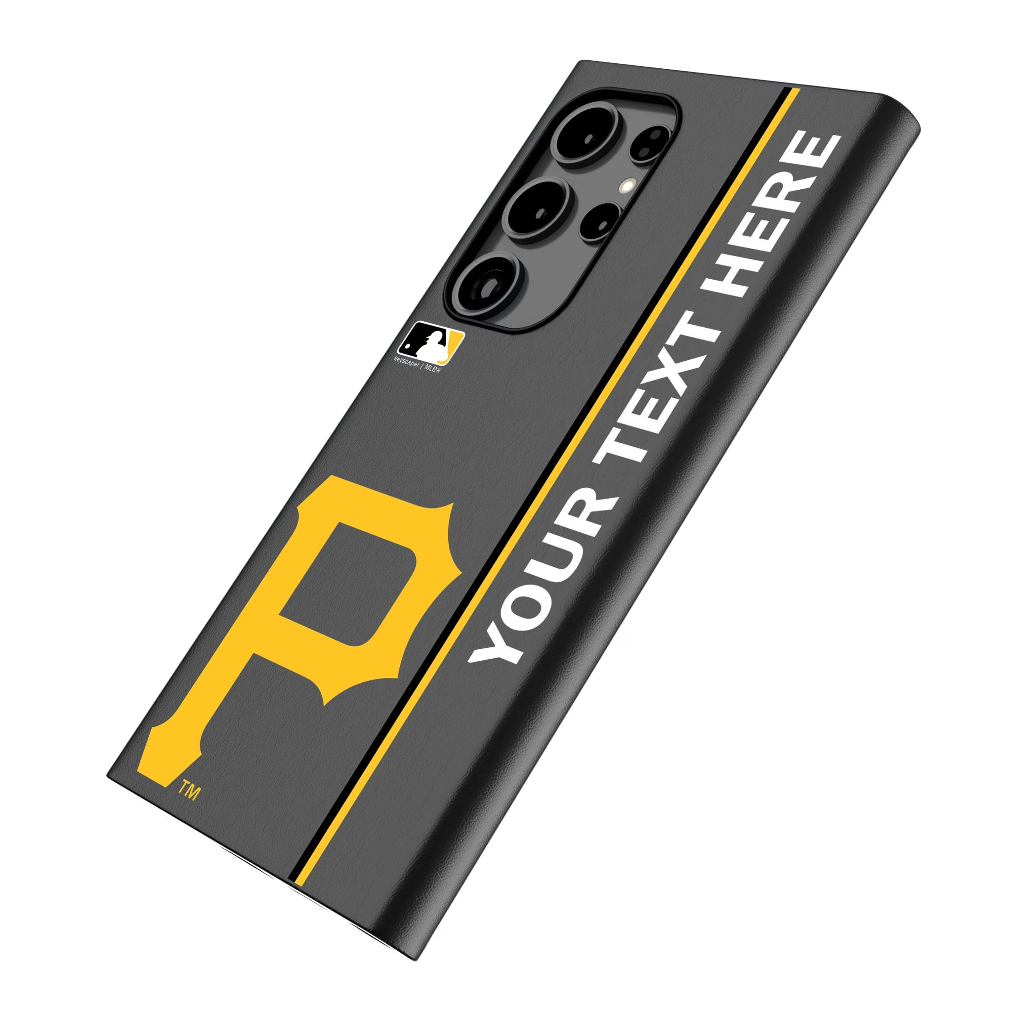 Pittsburgh Pirates Personalized Sidebard Galaxy MagSafe Compatible Phone Case for Samsung Galaxy - Isometric View
