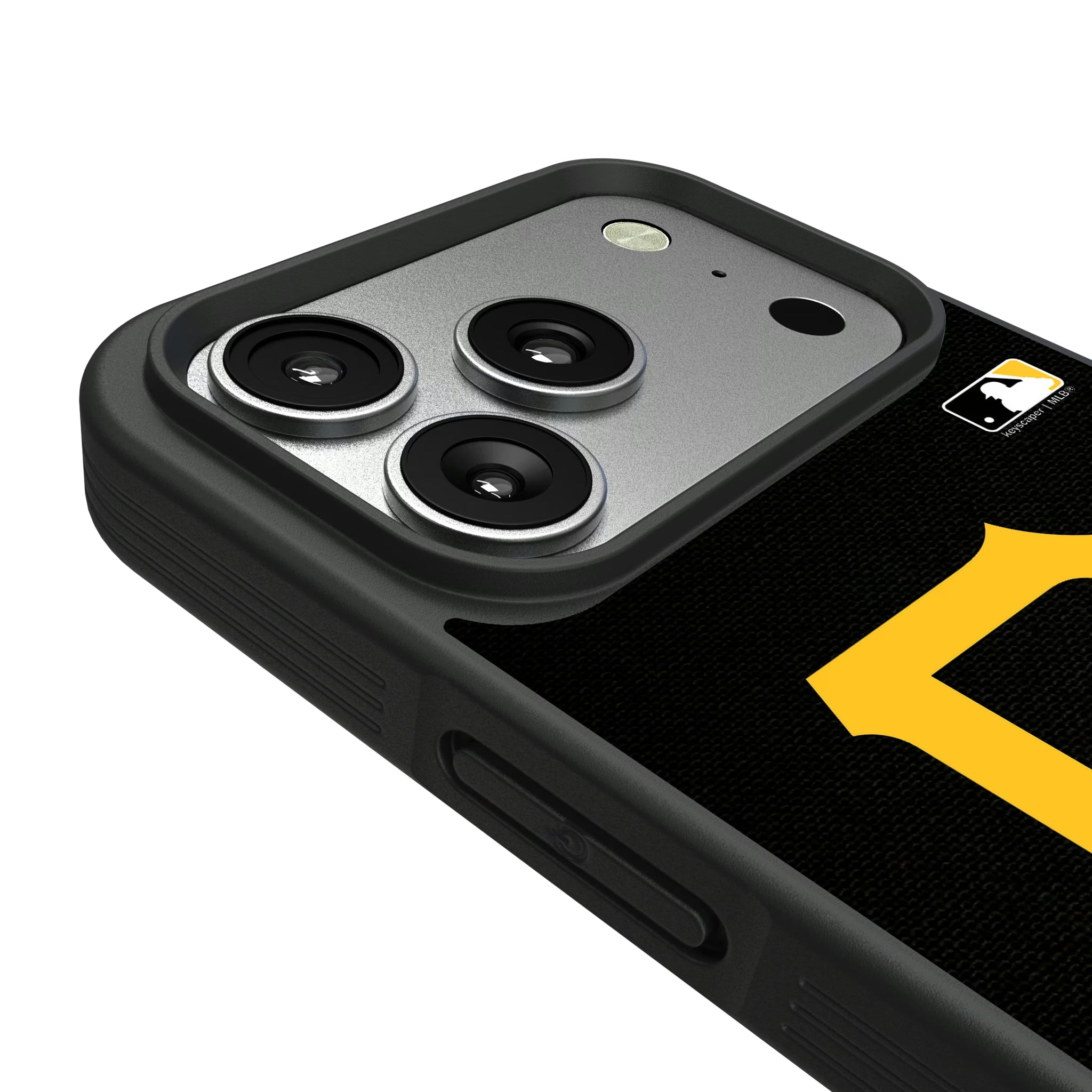Pittsburgh Pirates Personalized Stripe iPhone Bump Phone Case for Apple iPhone - Detail#Device_iPhone 17 Pro